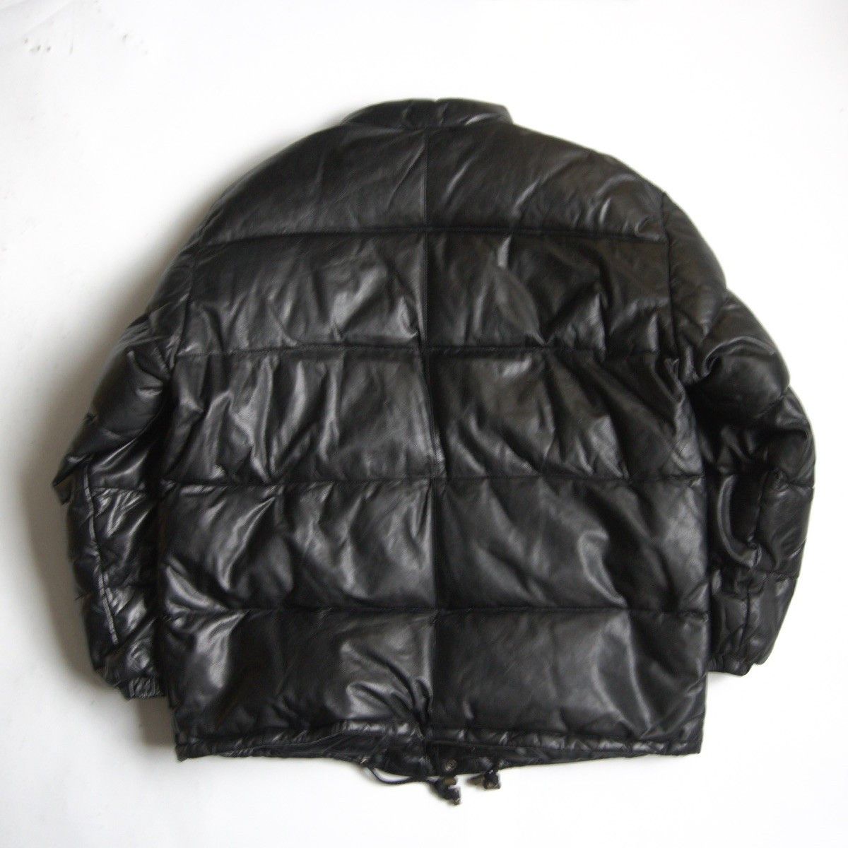 Vintage WIND ARMOR Leather Down Jacket Size 3L Size US XL / EU 56 / 4 - 2 Thumbnail