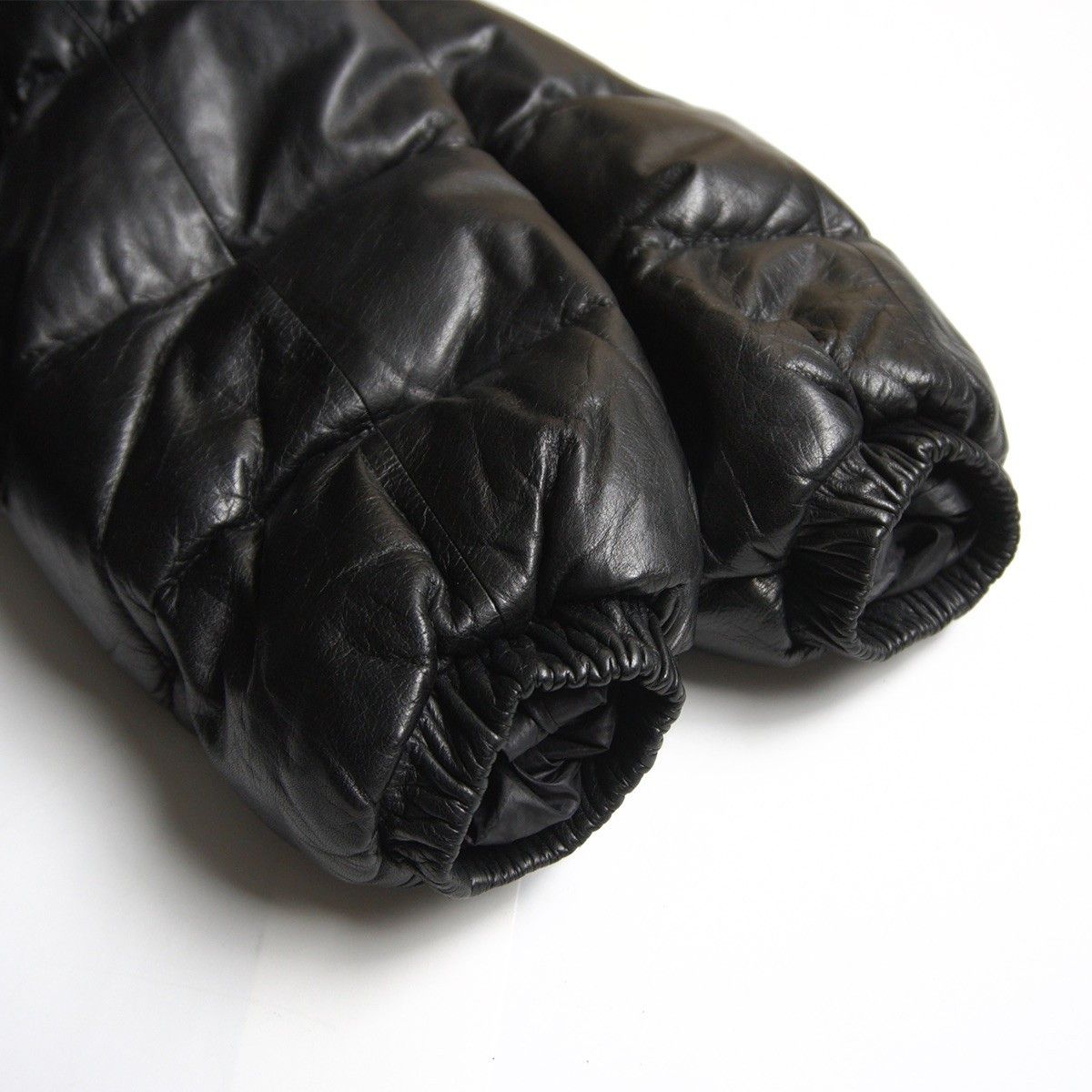 Vintage WIND ARMOR Leather Down Jacket Size 3L Size US XL / EU 56 / 4 - 7 Thumbnail