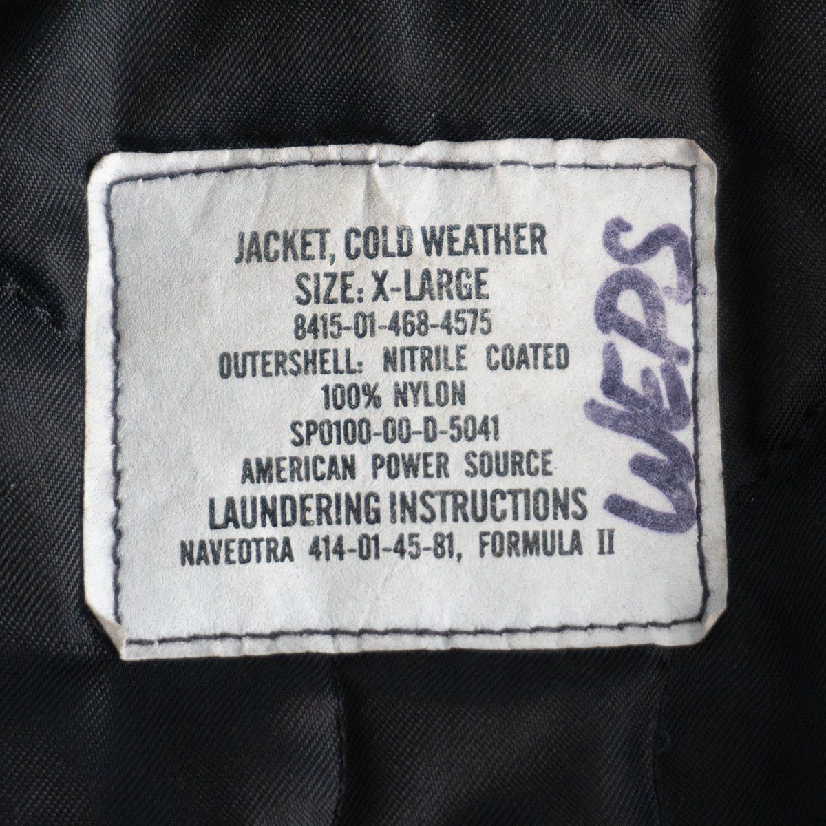 Vintage US NAVY 00s Shipboard Jacket Size XL Size US XL / EU 56 / 4 - 7 Thumbnail