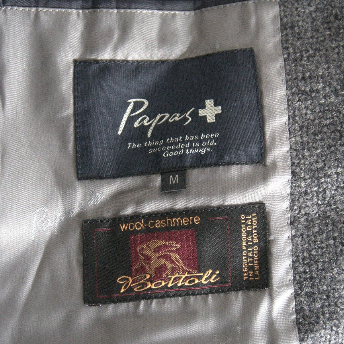 Vintage PAPAS PLUS Wool Cashmere Tailored Jacket Size M Size US M / EU 48-50 / 2 - 3 Thumbnail