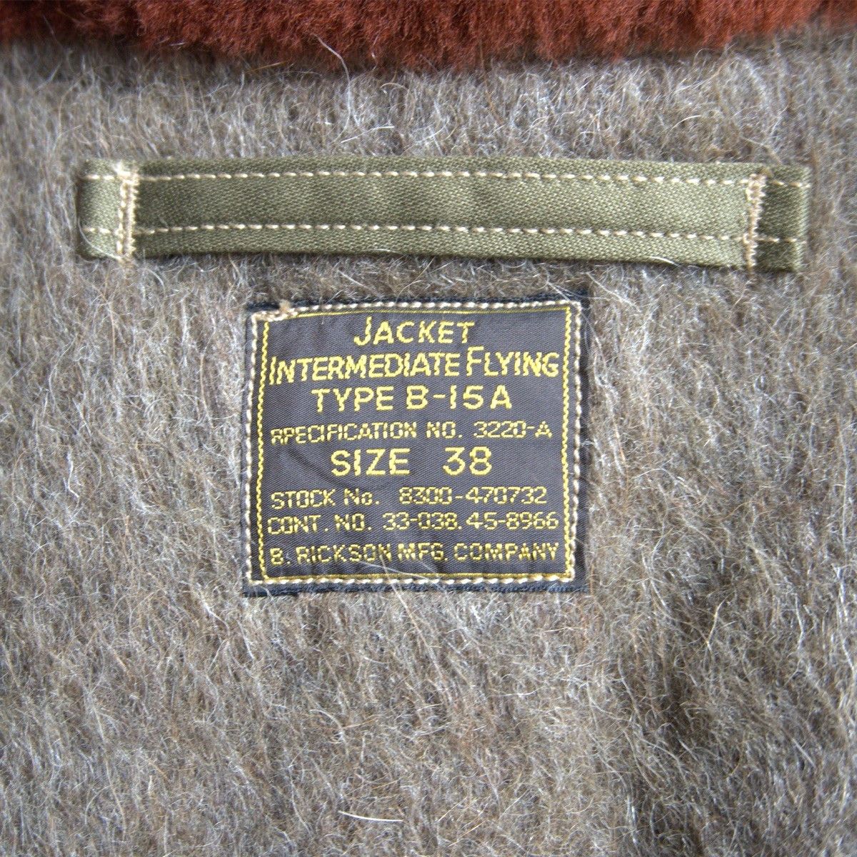 Buzz Rickson's Buzz Rickson's B-15A Flight Jacket Size 38 Size US XL / EU 56 / 4 - 6 Thumbnail