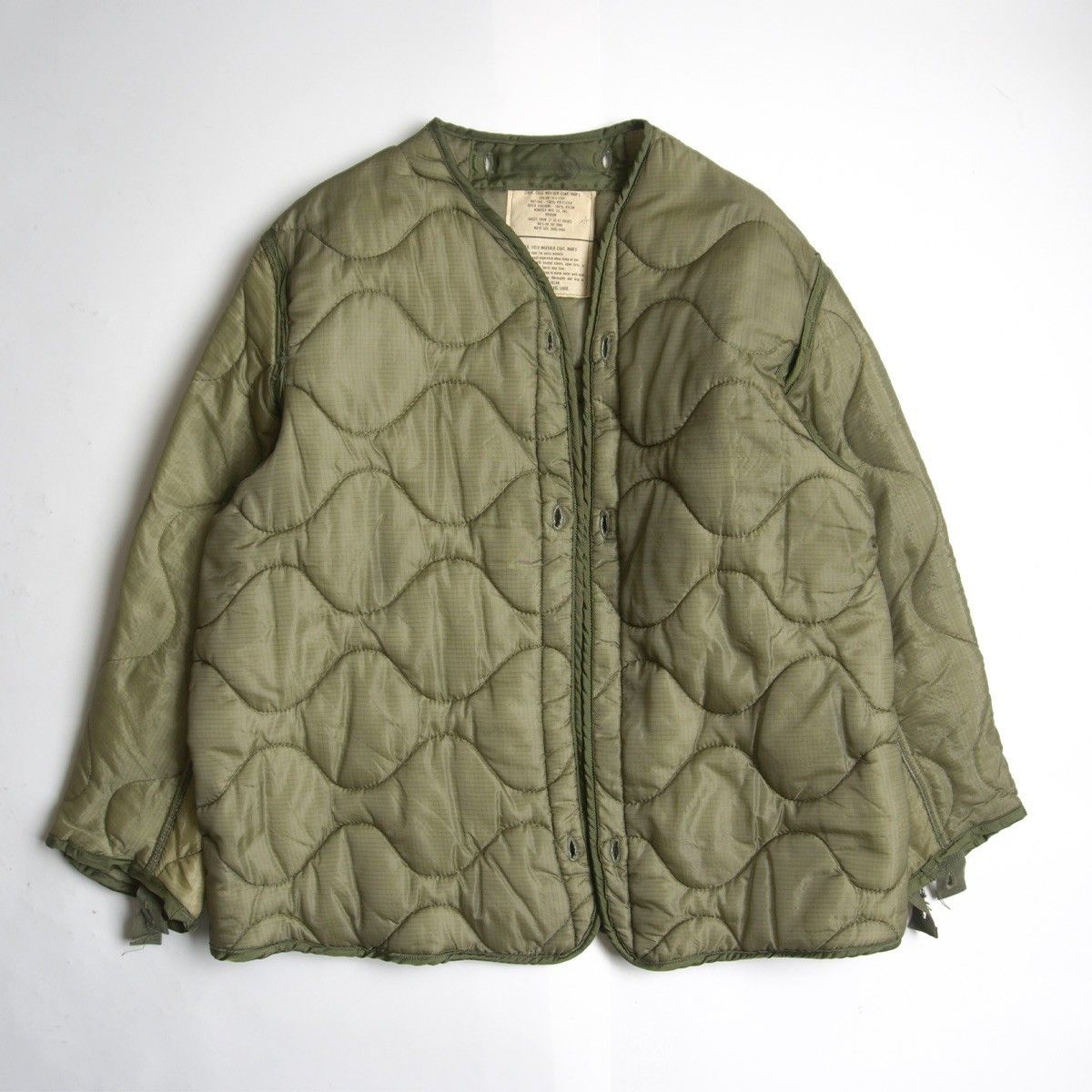 Vintage US ARMY 90S M-65 Quilted Field Jacket Size MEDIUM-REGULAR Size US M / EU 48-50 / 2 - 9 Thumbnail