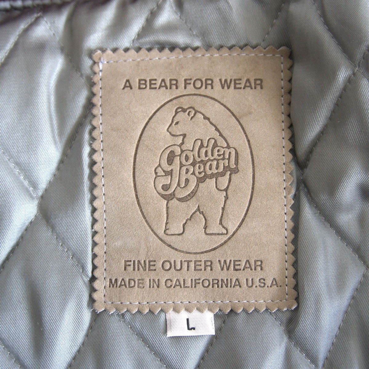 Golden Bear Golden Bear Leather sleeve varsity jacket Size L Size US L / EU 52-54 / 3 - 6 Thumbnail