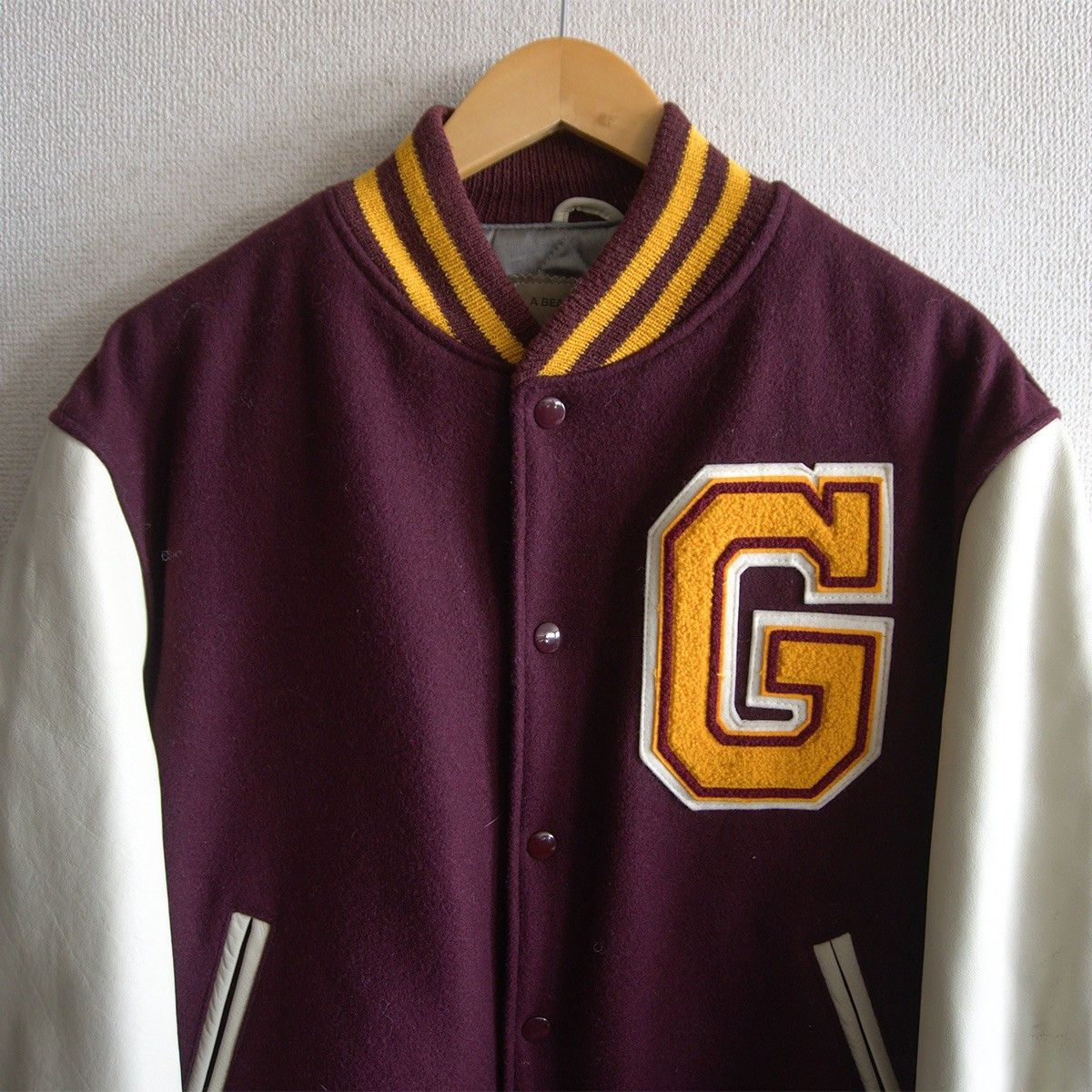 Golden Bear Golden Bear Leather sleeve varsity jacket Size L Size US L / EU 52-54 / 3 - 4 Thumbnail