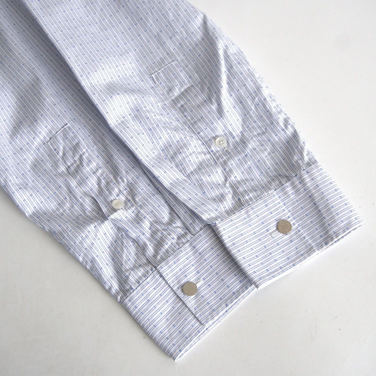 Hermes Hermes Cotton Stripe Shirt Size 42 Size US XS / EU 42 / 0 - 5 Thumbnail
