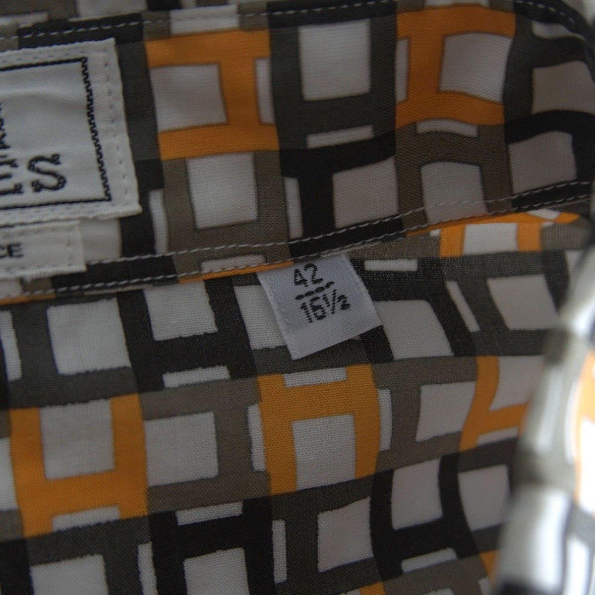 Hermes Hermes H Monogram Cotton Shirt Size 42 Size US XS / EU 42 / 0 - 5 Thumbnail