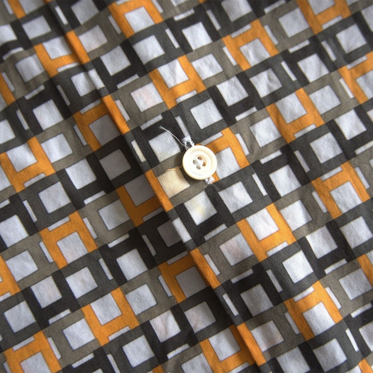Hermes Hermes H Monogram Cotton Shirt Size 42 Size US XS / EU 42 / 0 - 9 Thumbnail