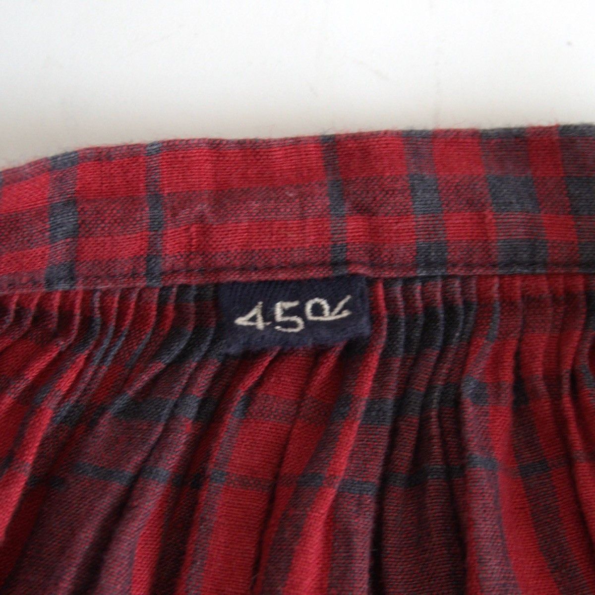 Vintage 45R Linen Buffalo Check Blouse Size 0 Size US XXL / EU 58 / 5 - 4 Thumbnail