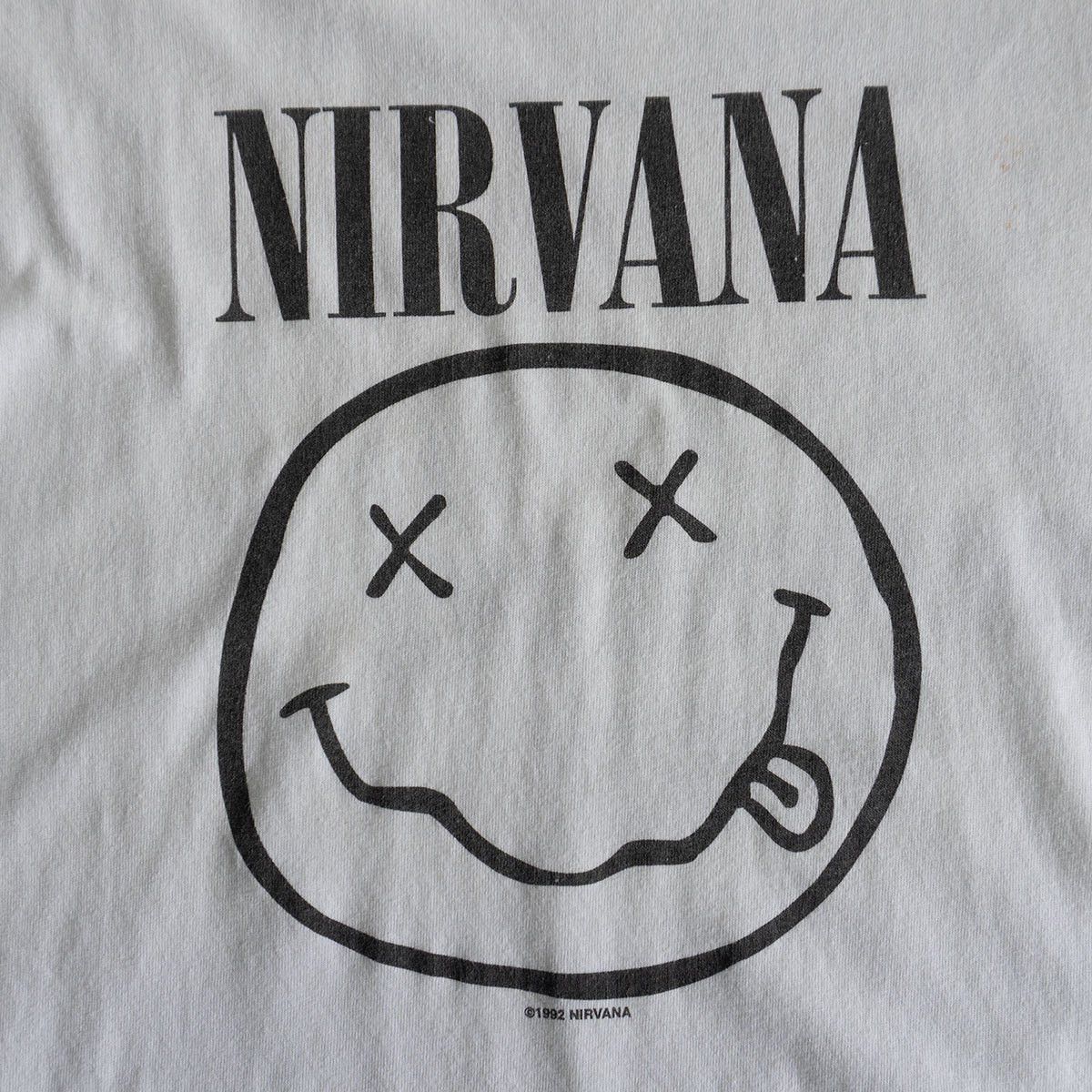 Nirvana Nirvana 00S 1992 Smile T-shirt Size L Size US L / EU 52-54 / 3 - 4 Thumbnail