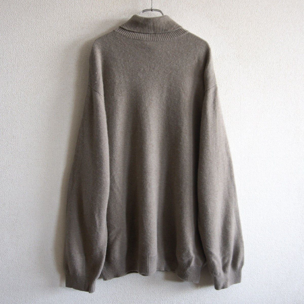 Vintage PAPAS 100 Turtle neck knit Sweater Size L Size US L / EU 52-54 / 3 - 3 Thumbnail