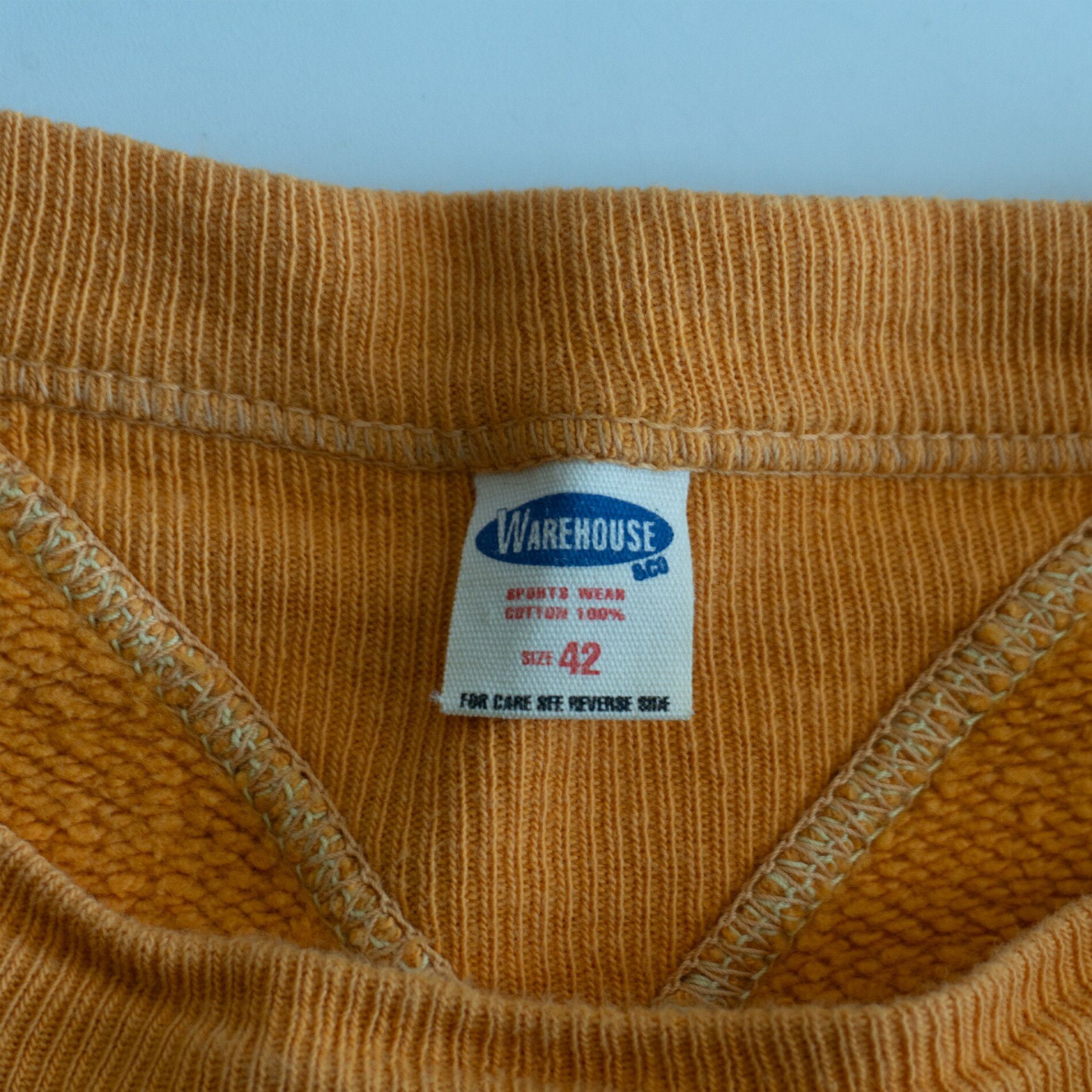 Warehouse Warehouse Double V-neck Printed Sweatshirt Size 42 Size US XS / EU 42 / 0 - 3 Thumbnail