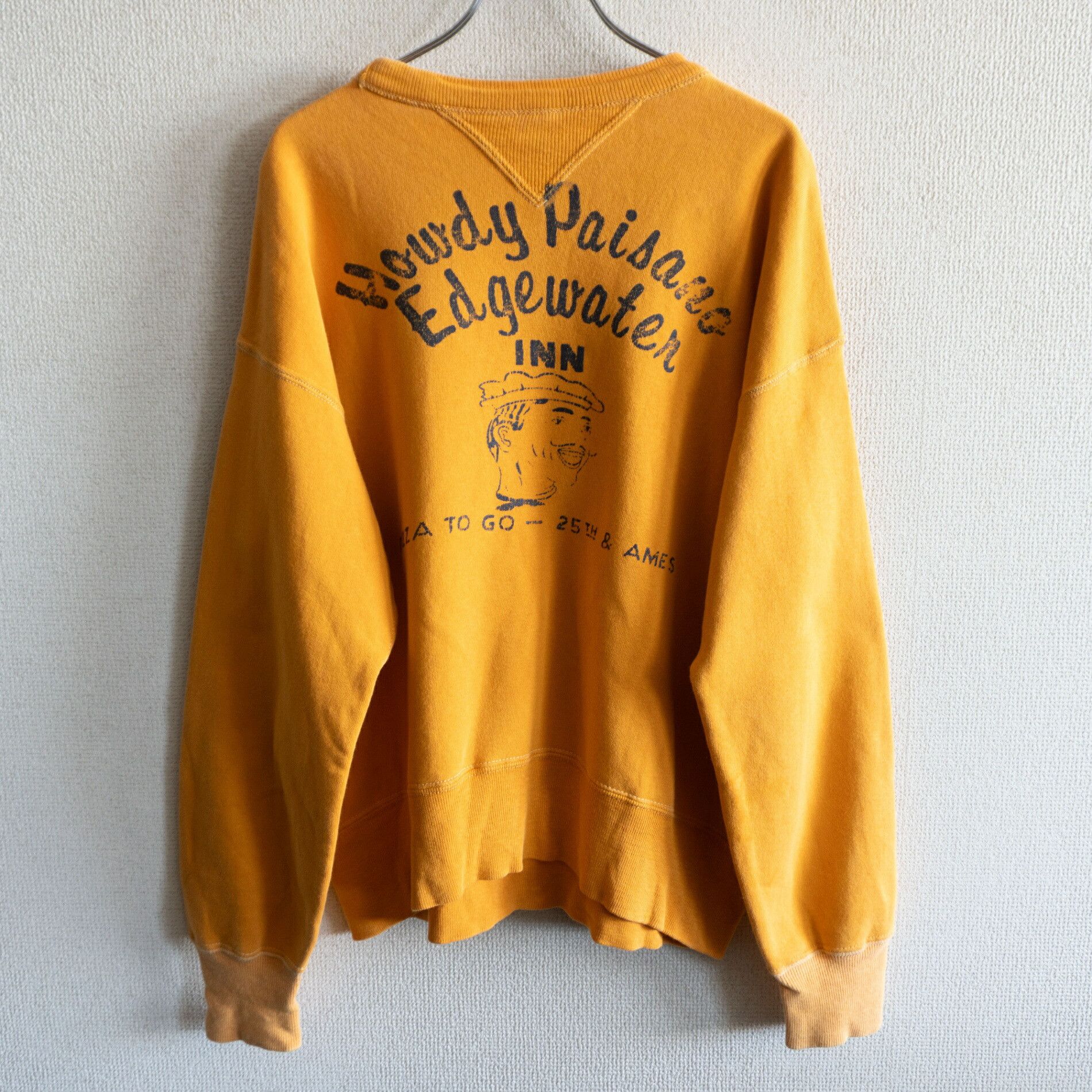 Warehouse Warehouse Double V-neck Printed Sweatshirt Size 42 Size US XS / EU 42 / 0 - 2 Thumbnail