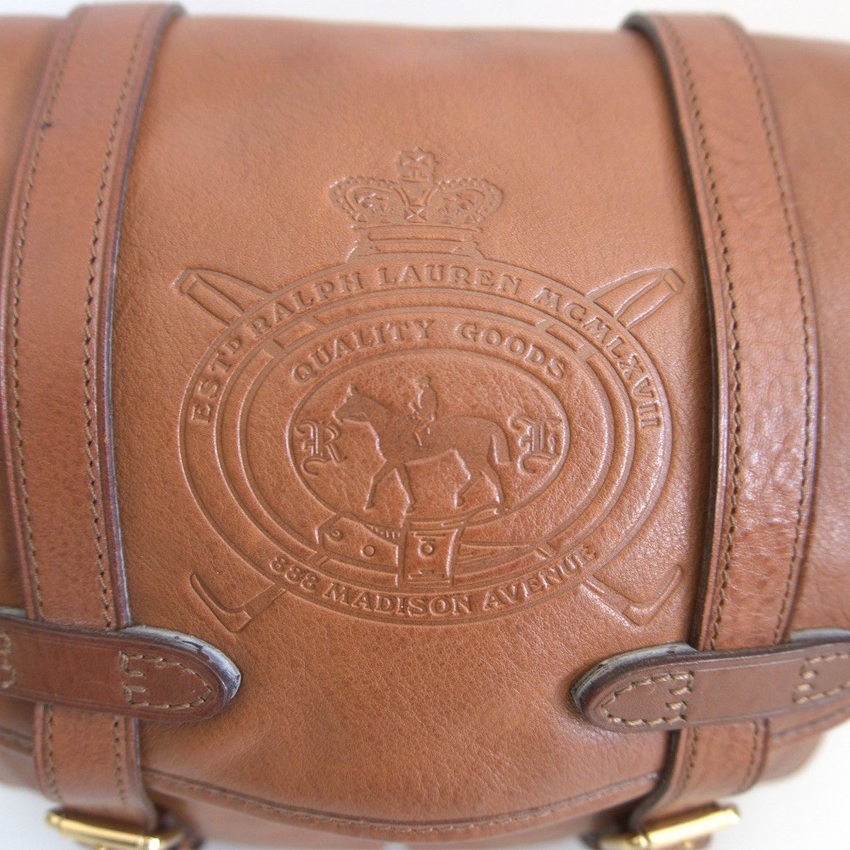Ralph Lauren Ralph Lauren Leather Shoulder Bag Brown Size ONE SIZE - 7 Thumbnail
