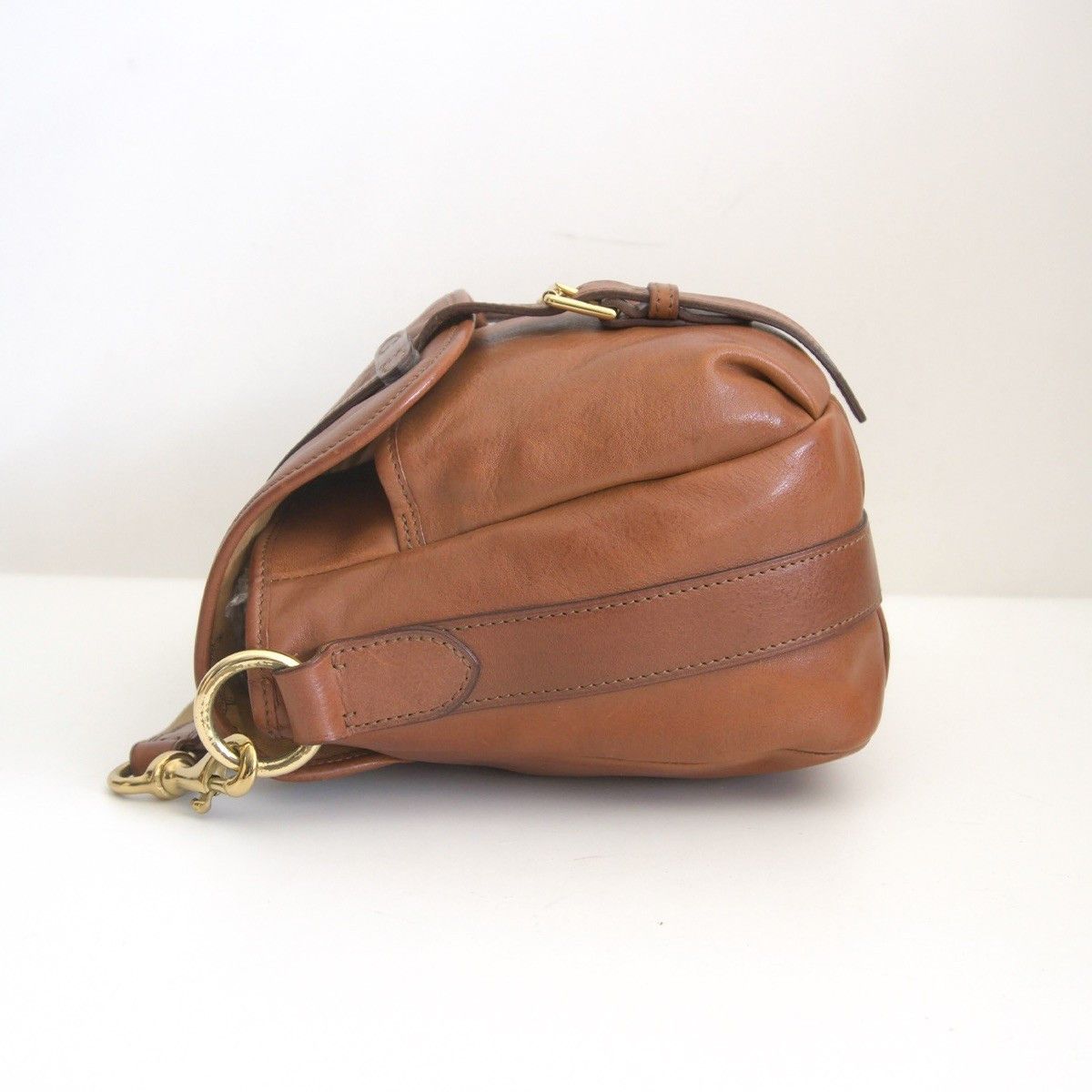 Ralph Lauren Ralph Lauren Leather Shoulder Bag Brown Size ONE SIZE - 6 Thumbnail