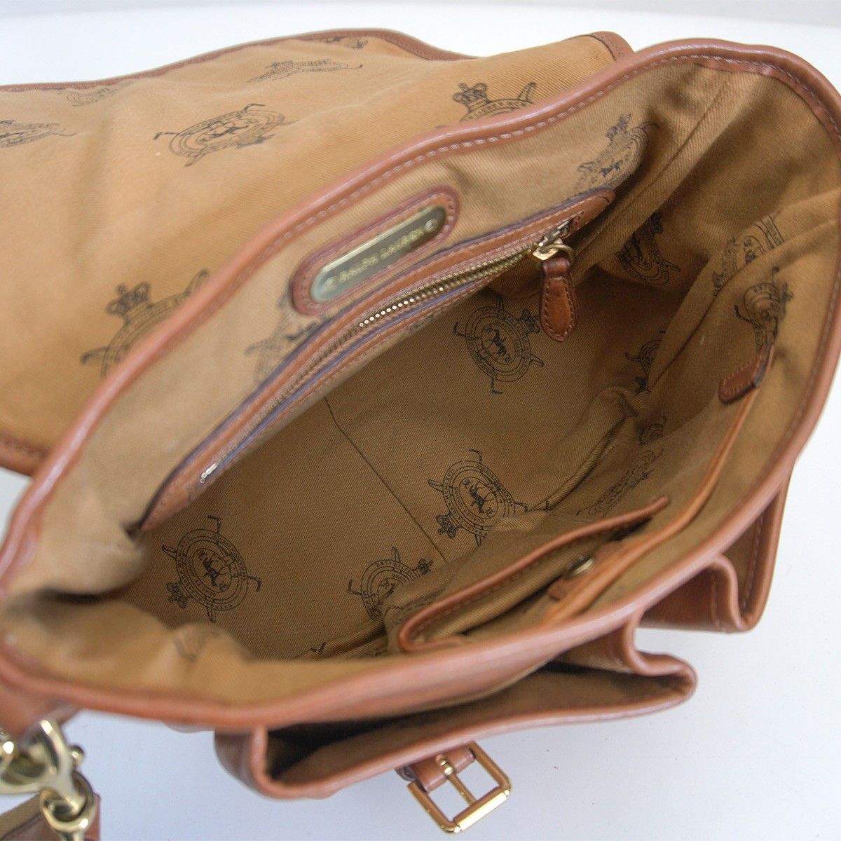Ralph Lauren Ralph Lauren Leather Shoulder Bag Brown Size ONE SIZE - 9 Thumbnail