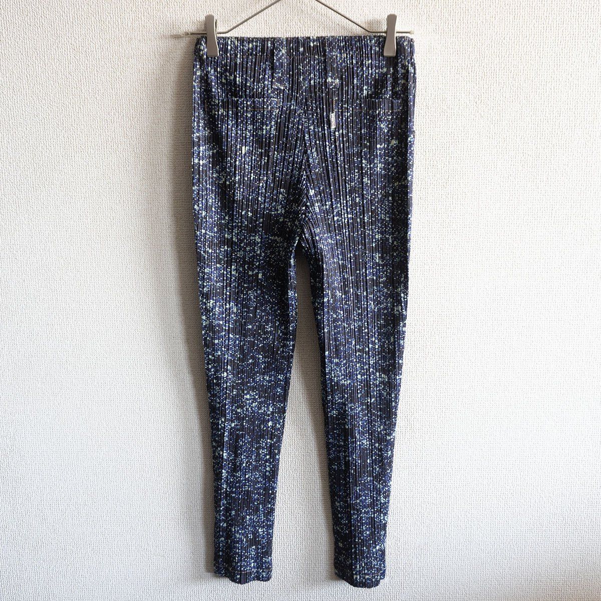 Vintage PLEATS PLEASE Patterned Pleated Pants Size 2 Size US 32 / EU 48 - 2 Thumbnail