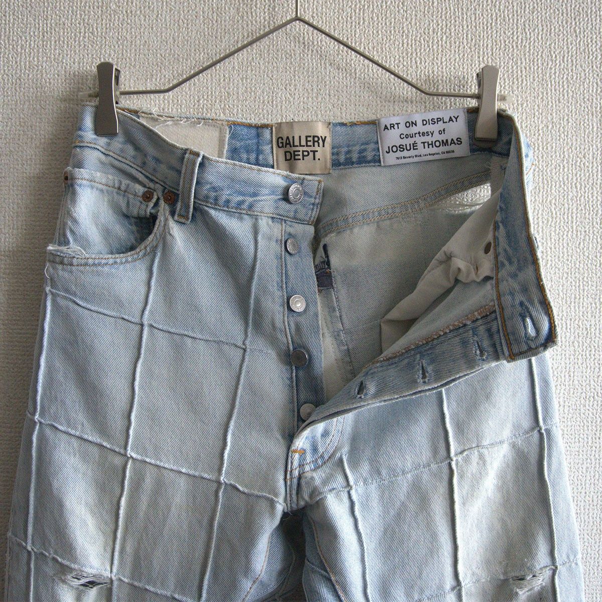 Gallery Dept. Gallery Dept. Reconstructed Distressed Jeans Pants Size 40 Size US 40 / EU 56 - 5 Thumbnail