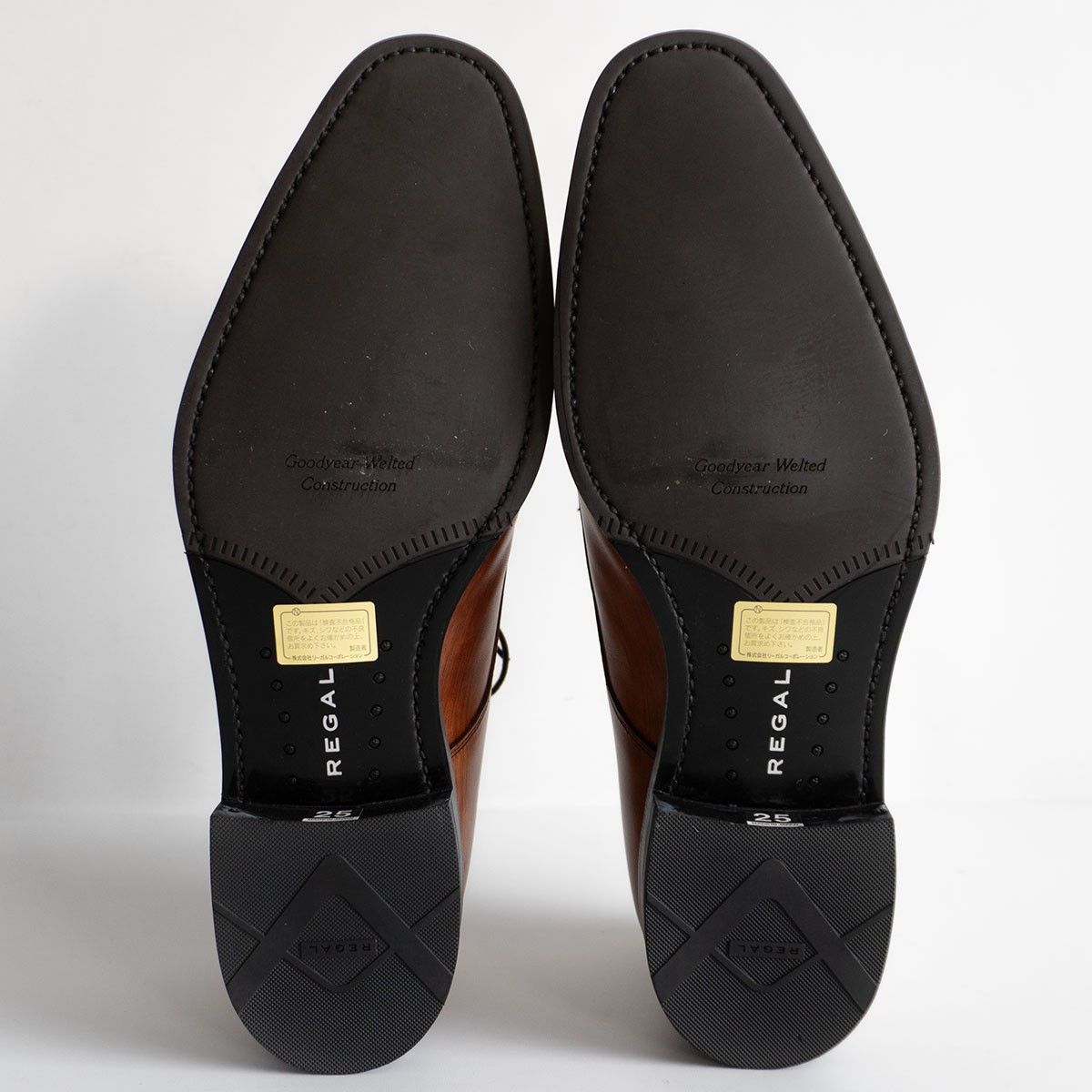 REGAL REGAL Apron-toe leather shoes Size 25cm Size US 7 / EU 40 - 6 Thumbnail