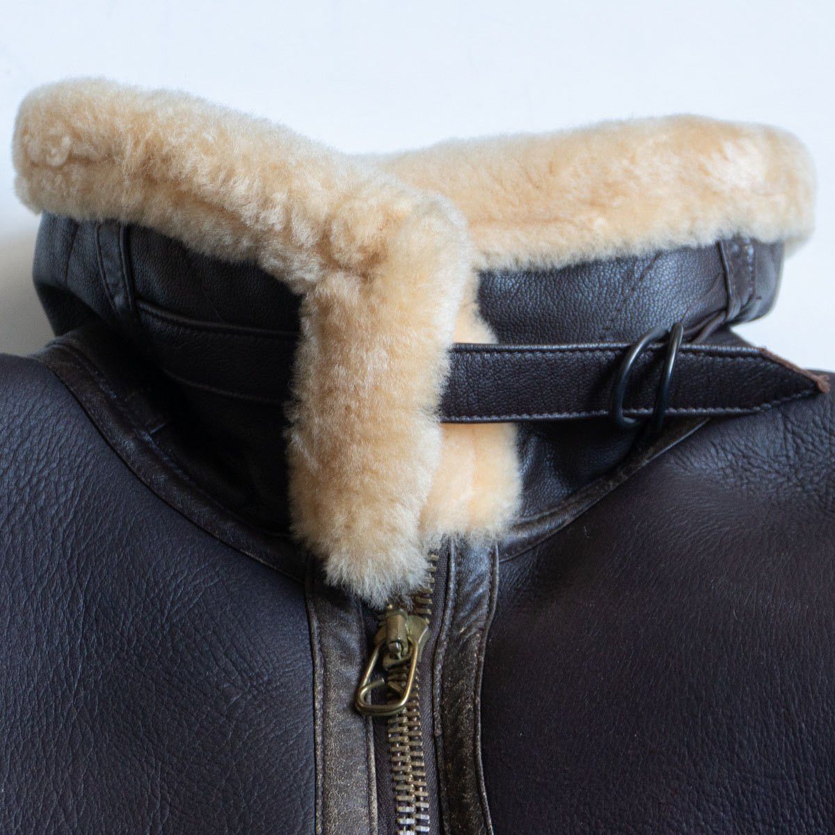 Willis & Geiger Willis & Geiger RAF Shearling Bomber Jacket Size 40 Size US XXS / EU 40 - 4 Thumbnail