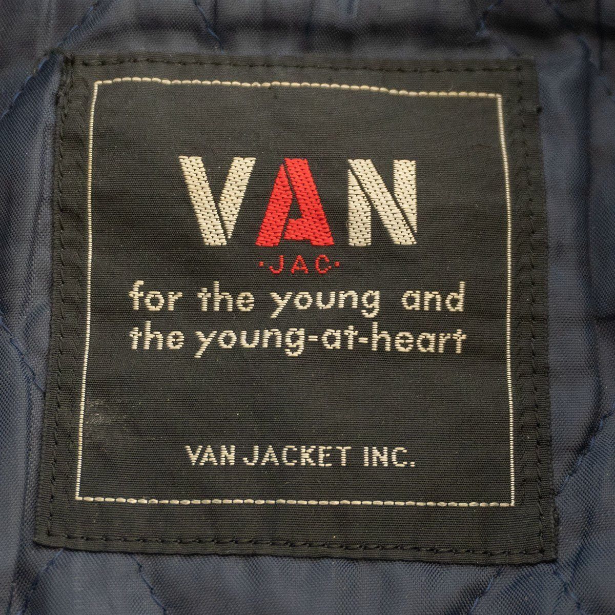 Vintage VAN JAC Leather-sleeved varsity jacket Size M Size US M / EU 48-50 / 2 - 6 Thumbnail