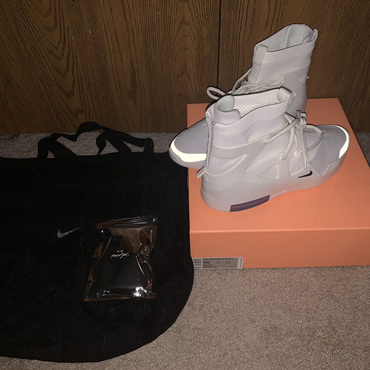 Fear of God × Nike Nike Fear of God Sail Size US 10 / EU 43 - 1 Thumbnail