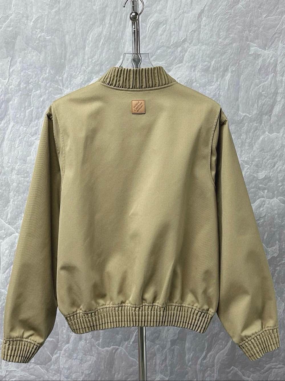 Louis Vuitton Beige Embroidered Logo Bomber Jacket Size US M / EU 48-50 / 2 - 2 Thumbnail