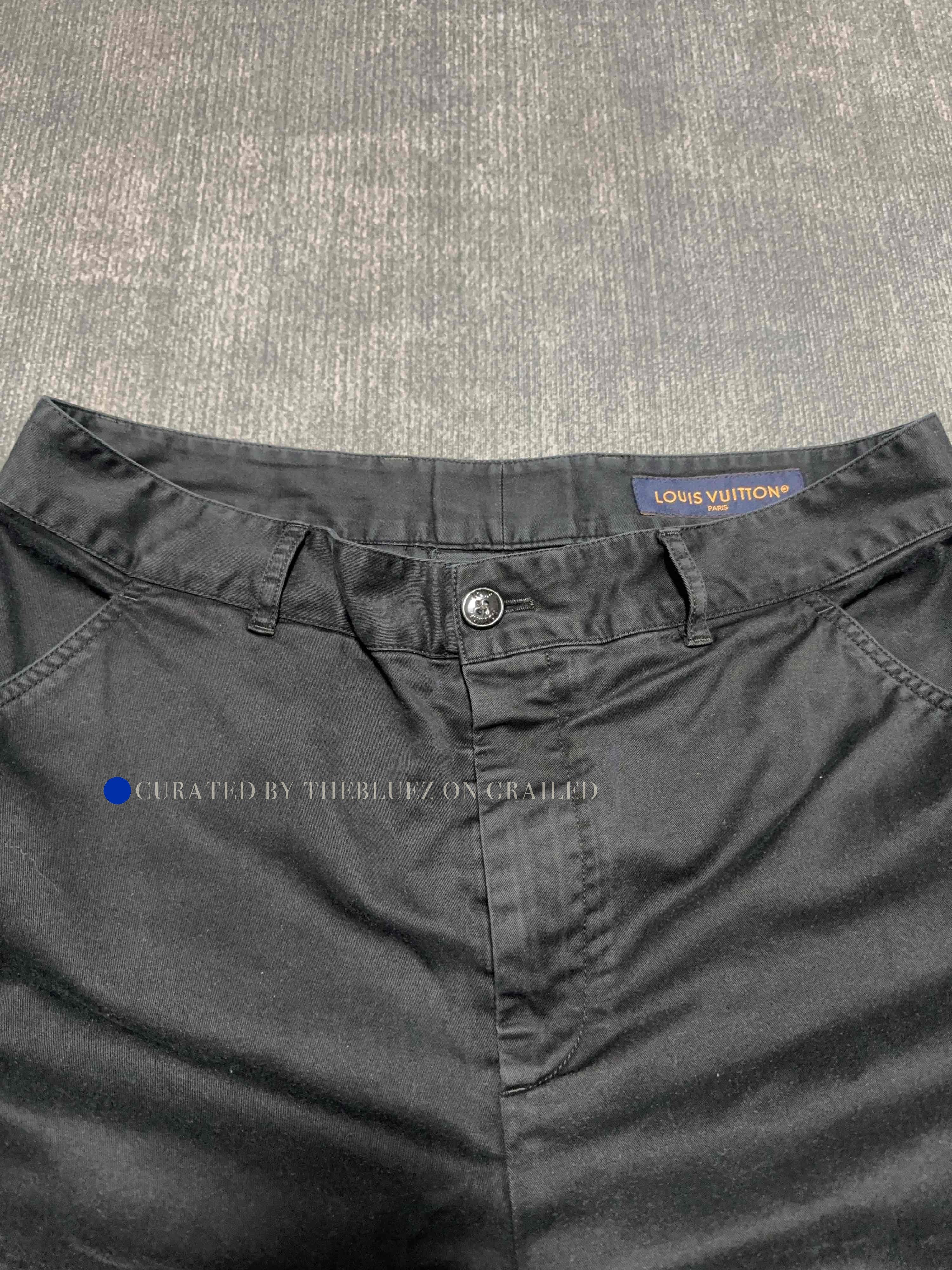 Louis Vuitton Monogram Pocket Black Shorts Size US 32 / EU 48 - 6 Thumbnail