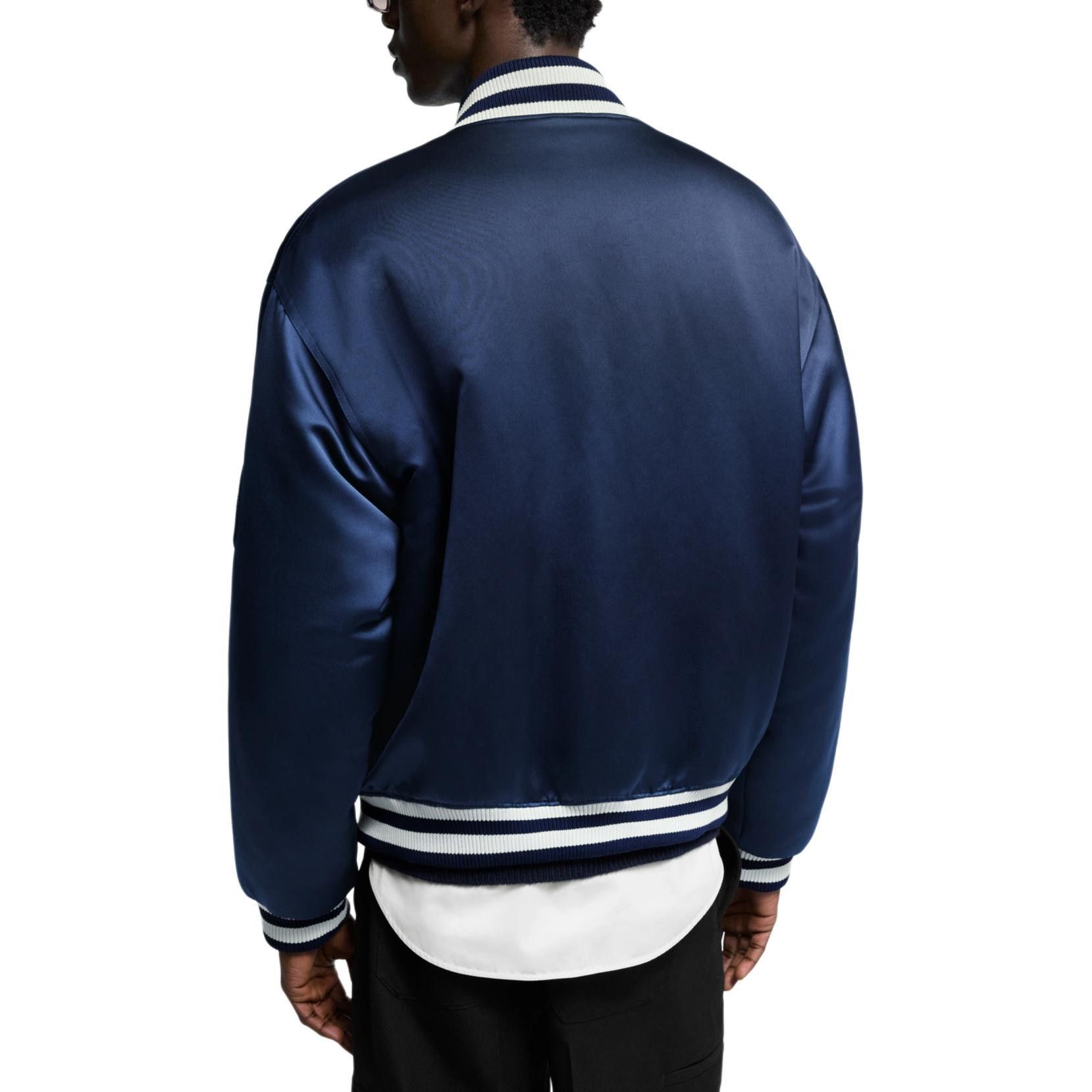 Louis Vuitton Embroidered Varsity Jacket in Blue Size US M / EU 48-50 / 2 - 7 Thumbnail