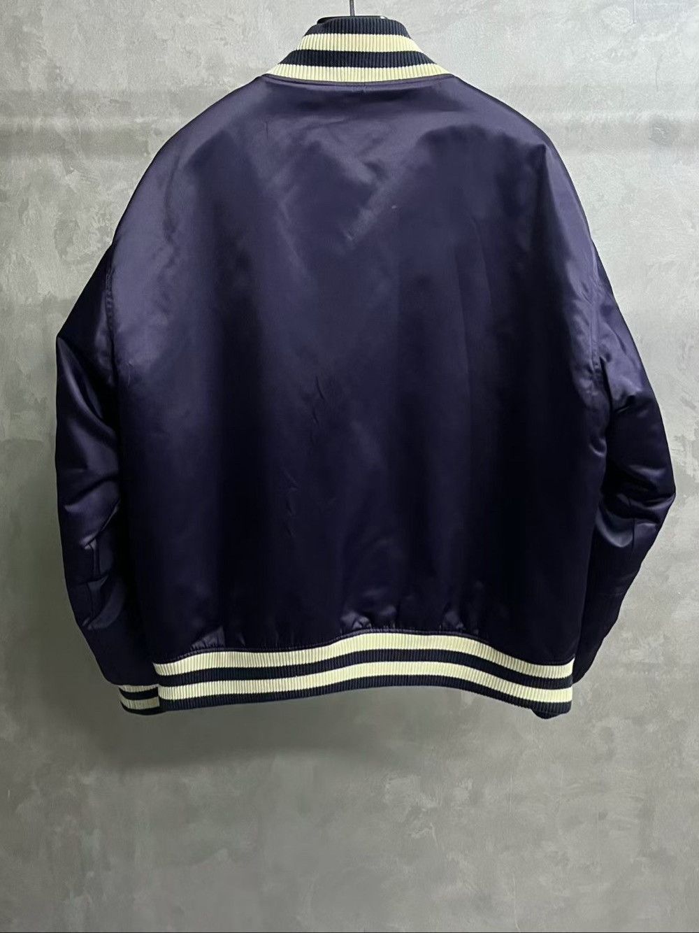 Louis Vuitton Embroidered Varsity Jacket in Blue Size US M / EU 48-50 / 2 - 2 Thumbnail