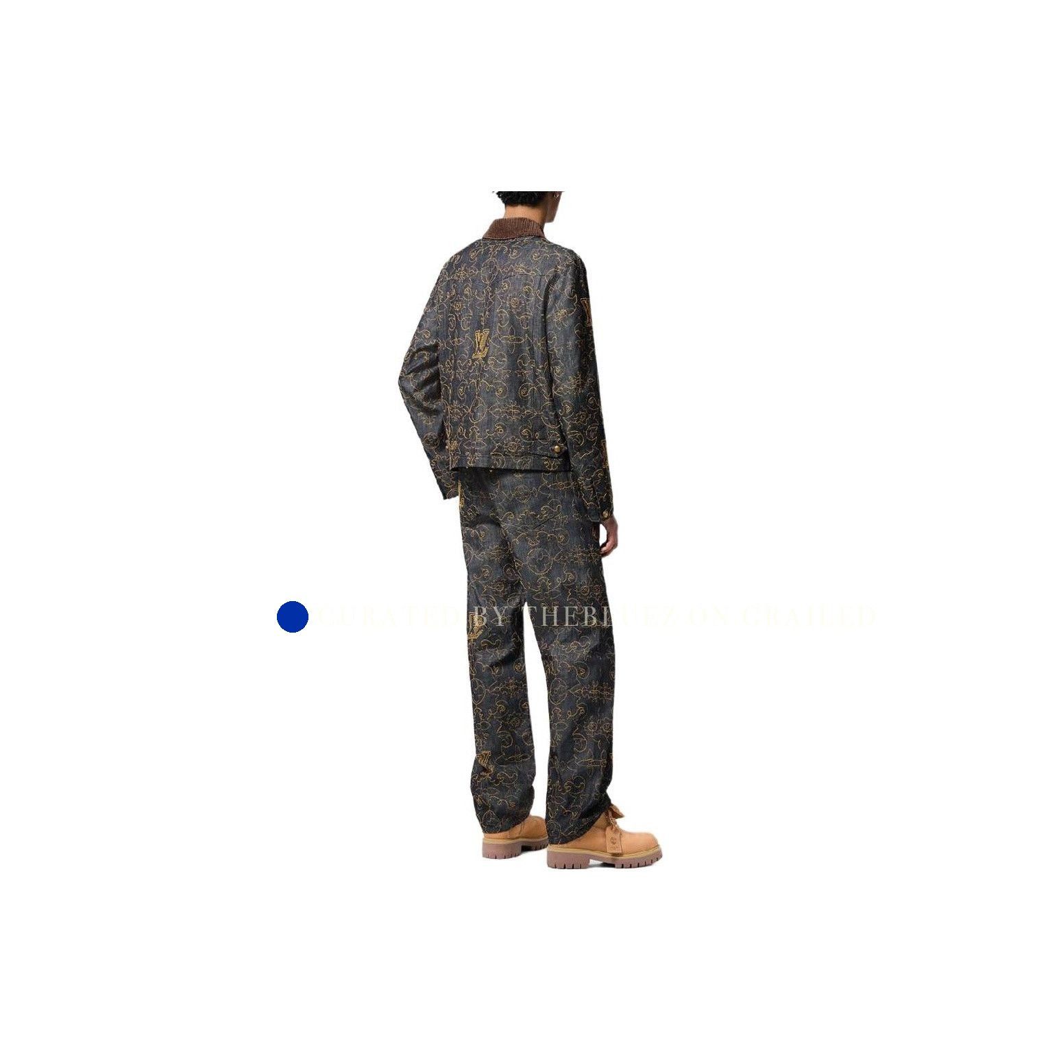 Louis Vuitton Timberland x Louis Vuitton Black Denim Pants Size US 32 / EU 48 - 10 Thumbnail