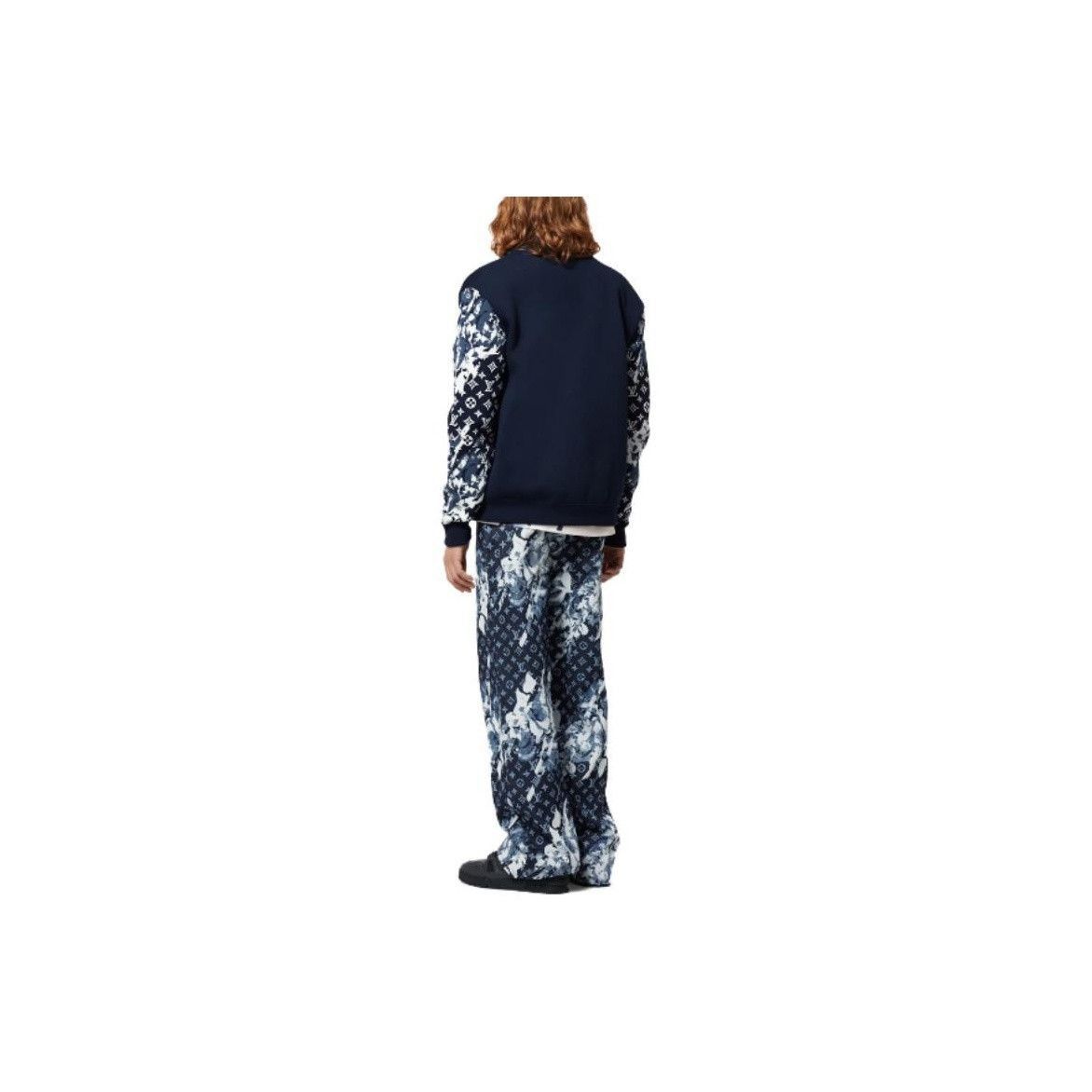 Louis Vuitton Stylish Monogram Bomber Jacket in Blue Size US S / EU 44-46 / 1 - 7 Thumbnail
