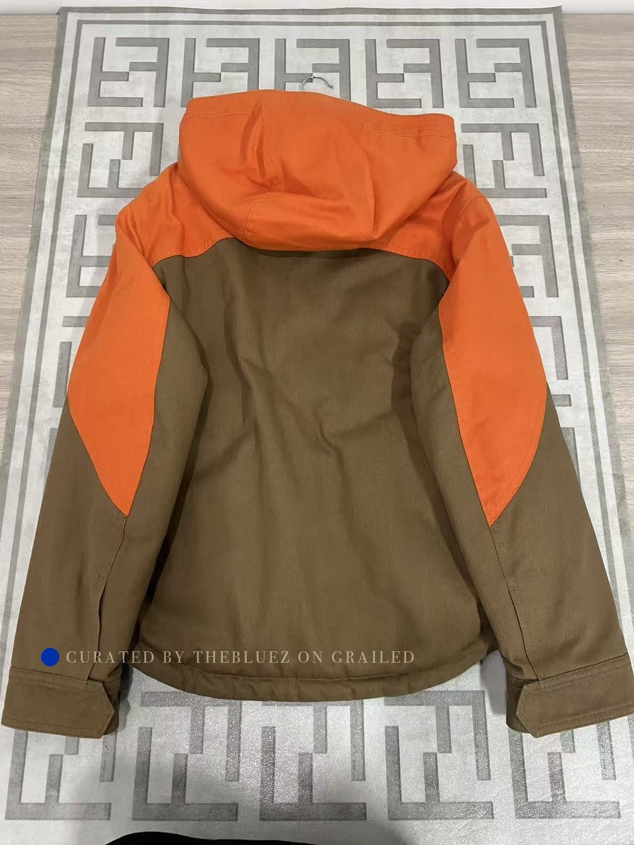 Louis Vuitton Colorblock Hooded Jacket in Brown Size US M / EU 48-50 / 2 - 2 Thumbnail