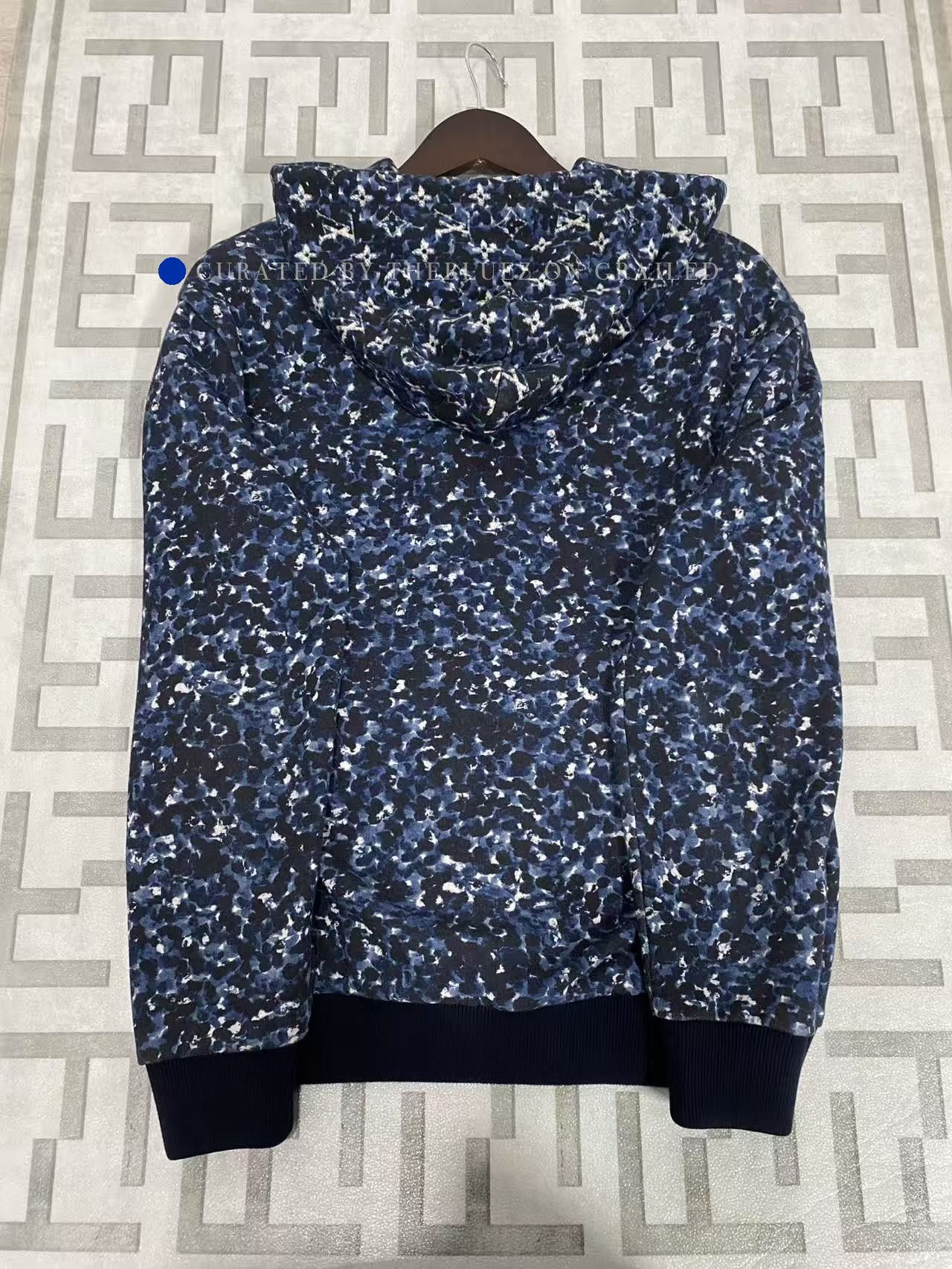 Louis Vuitton Monogram Zip Hoodie in Blue Size US S / EU 44-46 / 1 - 2 Thumbnail