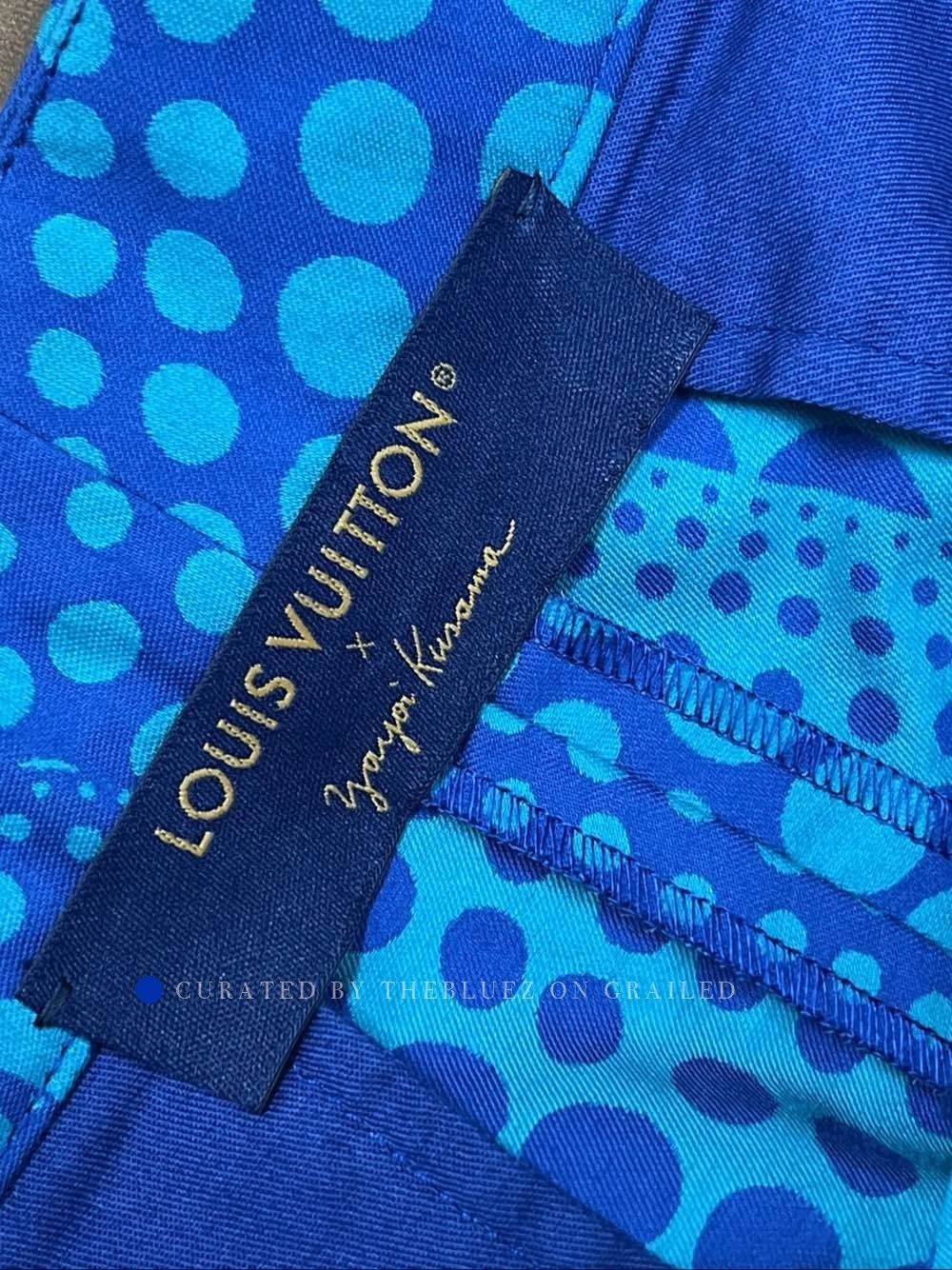 Louis Vuitton Polka Dot Shorts in Blue Size US 30 / EU 46 - 3 Thumbnail