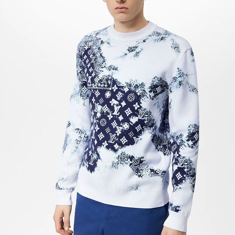 Louis Vuitton Multicolor Bandana Print Sweater, Size M Size US M / EU 48-50 / 2 - 5 Thumbnail