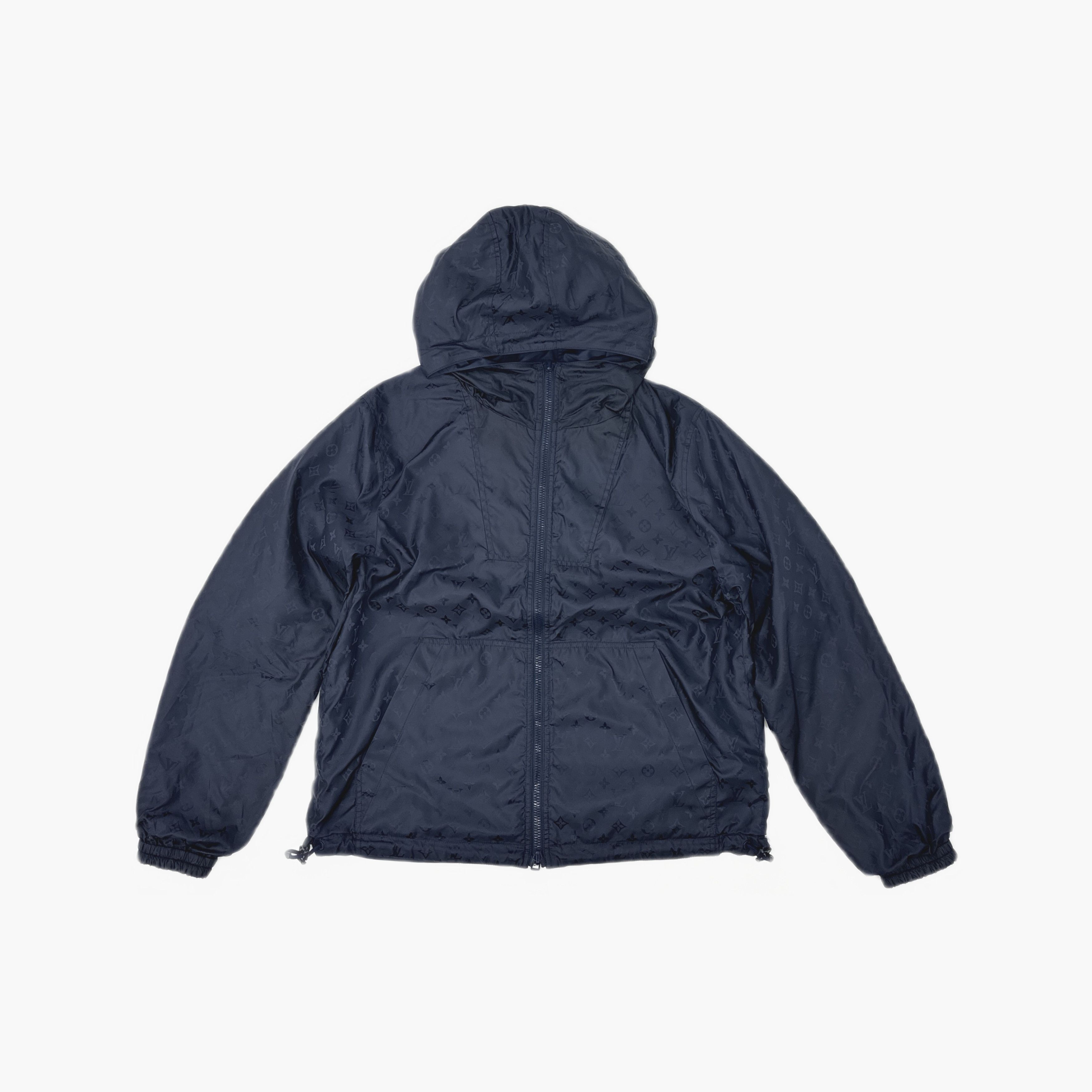 Louis Vuitton Monogram Hooded Windbreaker in Blue Size US M / EU 48-50 / 2 - 3 Thumbnail