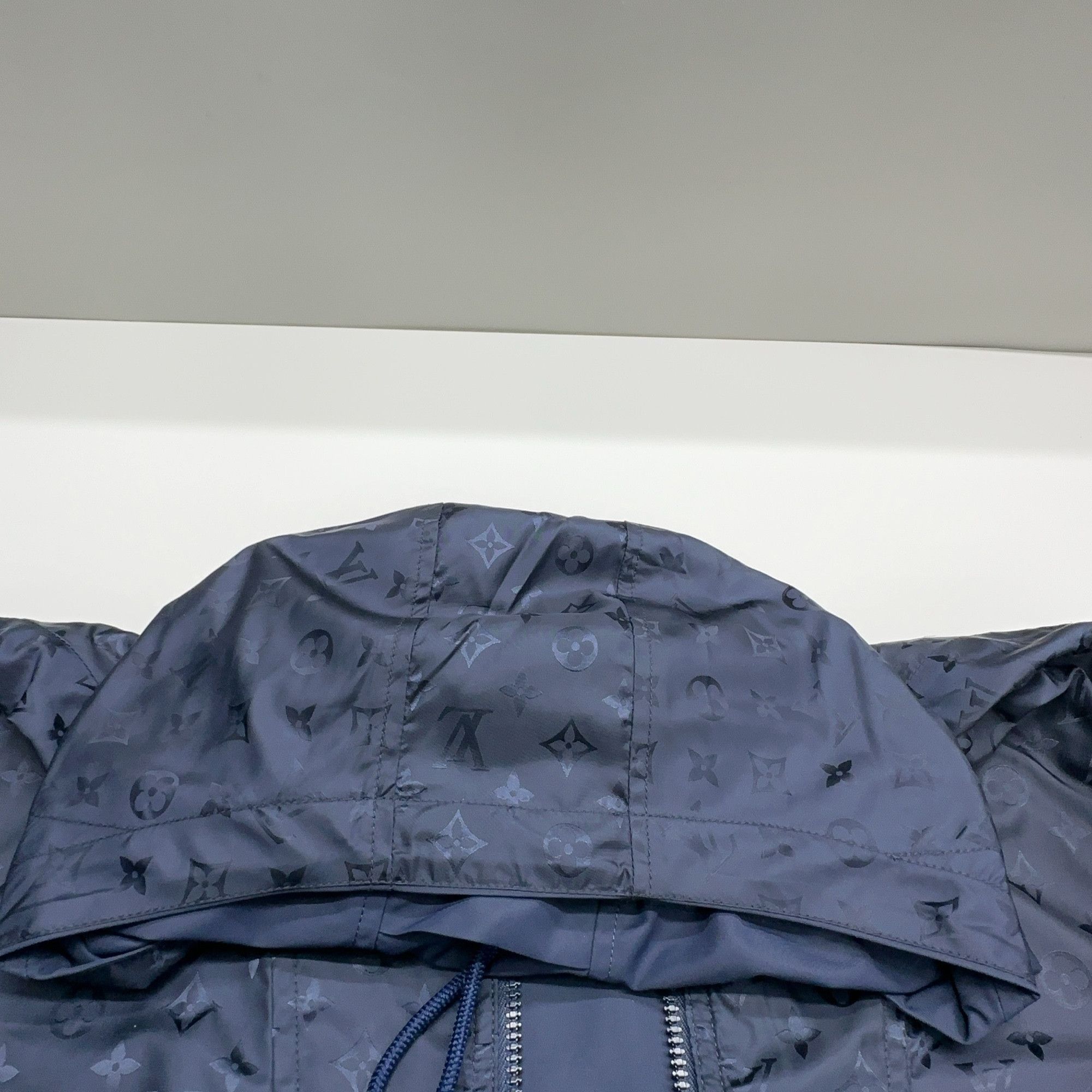 Louis Vuitton Monogram Hooded Windbreaker in Blue Size US M / EU 48-50 / 2 - 8 Thumbnail