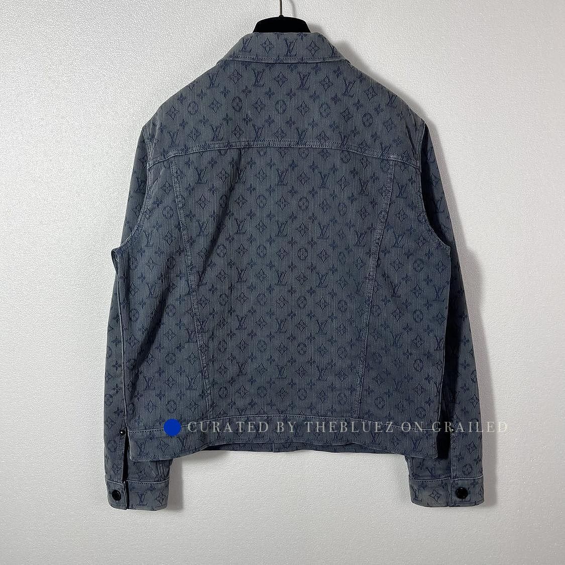 Louis Vuitton Monogram Denim Jacket in Blue Size US M / EU 48-50 / 2 - 2 Thumbnail