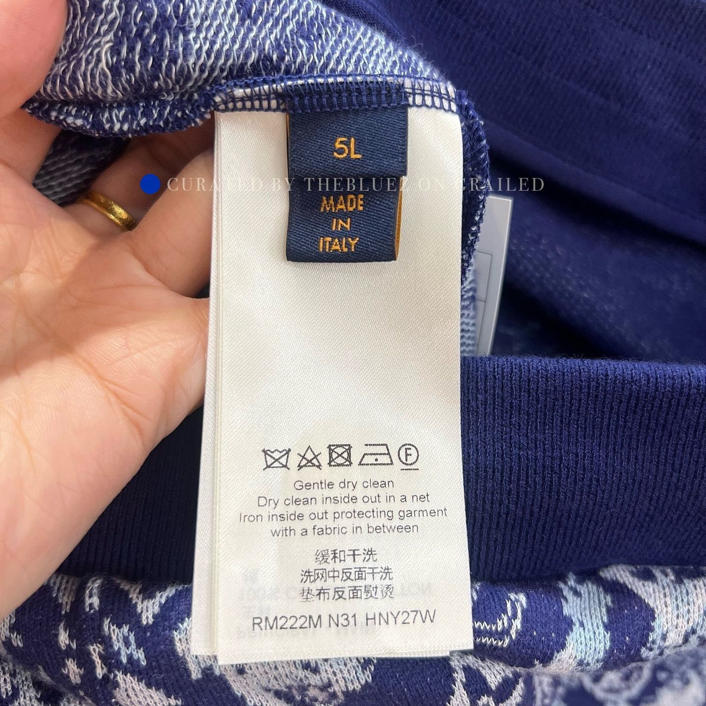 Louis Vuitton Monogram Bandana Blue Shorts, Size 40 Size US 40 / EU 56 - 3 Thumbnail