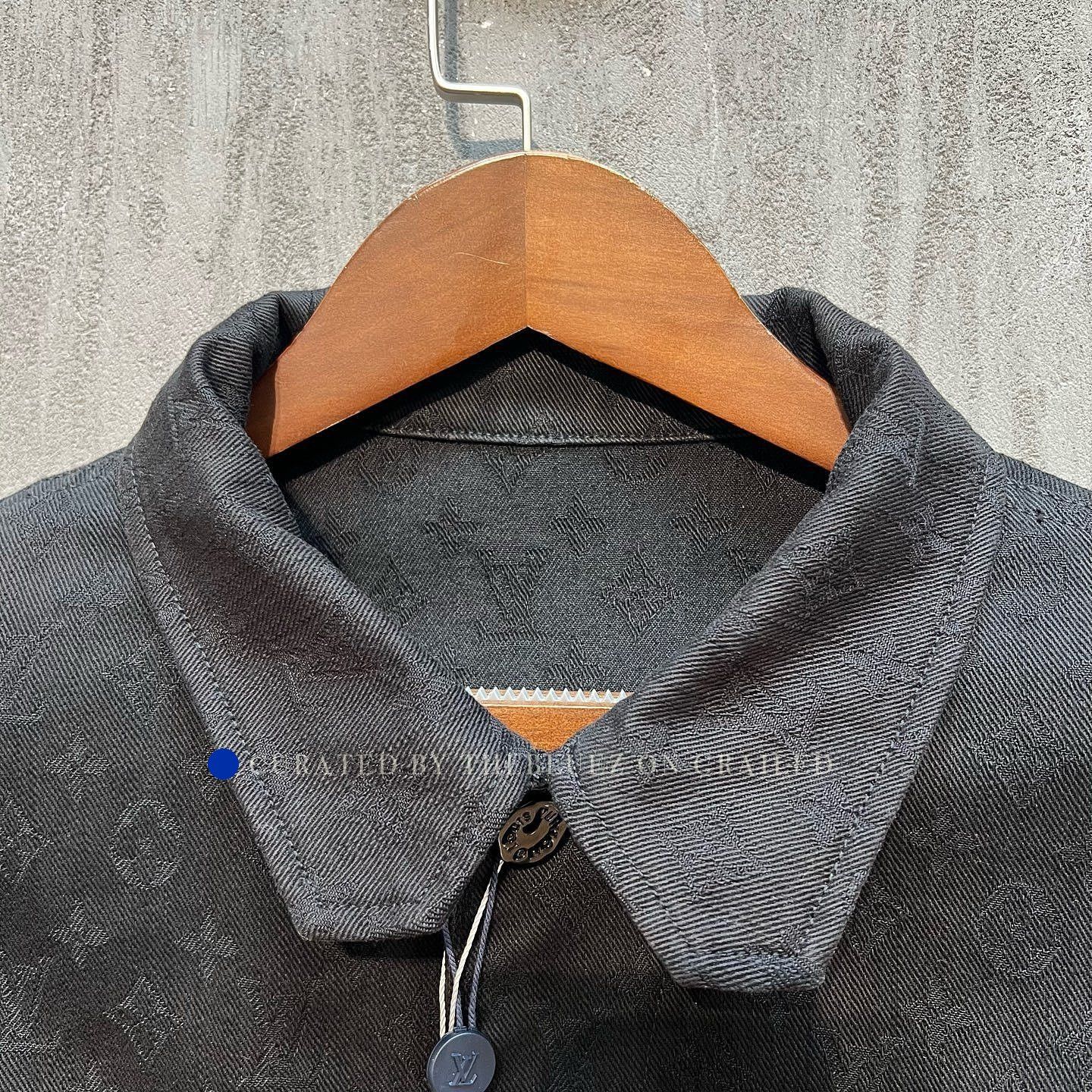 Louis Vuitton Black Monogram Denim Jacket, Size M Size US M / EU 48-50 / 2 - 6 Thumbnail