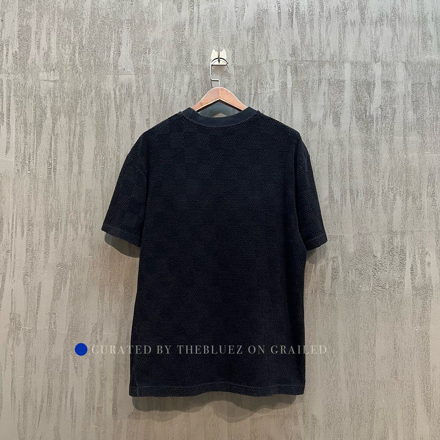 Louis Vuitton Damier Print Black Short Sleeve Tee Size US L / EU 52-54 / 3 - 2 Thumbnail