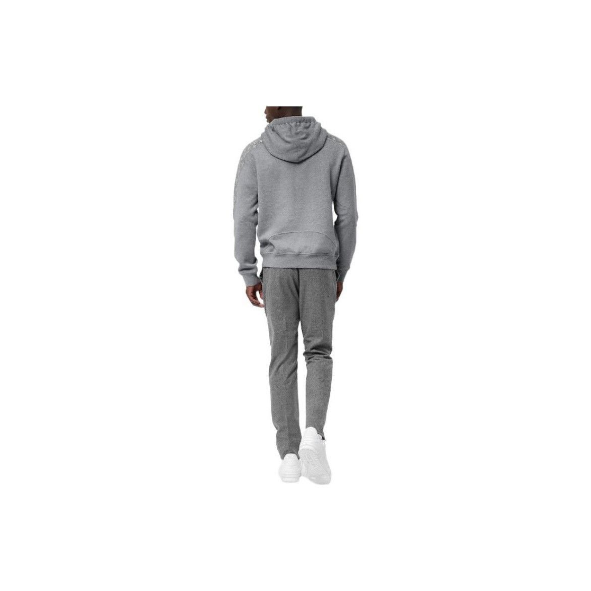 Louis Vuitton Monogram Detail Gray Hoodie in Size XS Size US XS / EU 42 / 0 - 11 Thumbnail