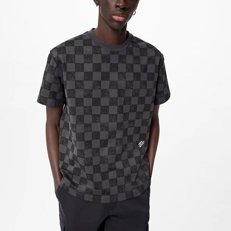 Louis Vuitton Damier Checkered Black Short Sleeve T-Shirt Size US XS / EU 42 / 0 - 9 Thumbnail