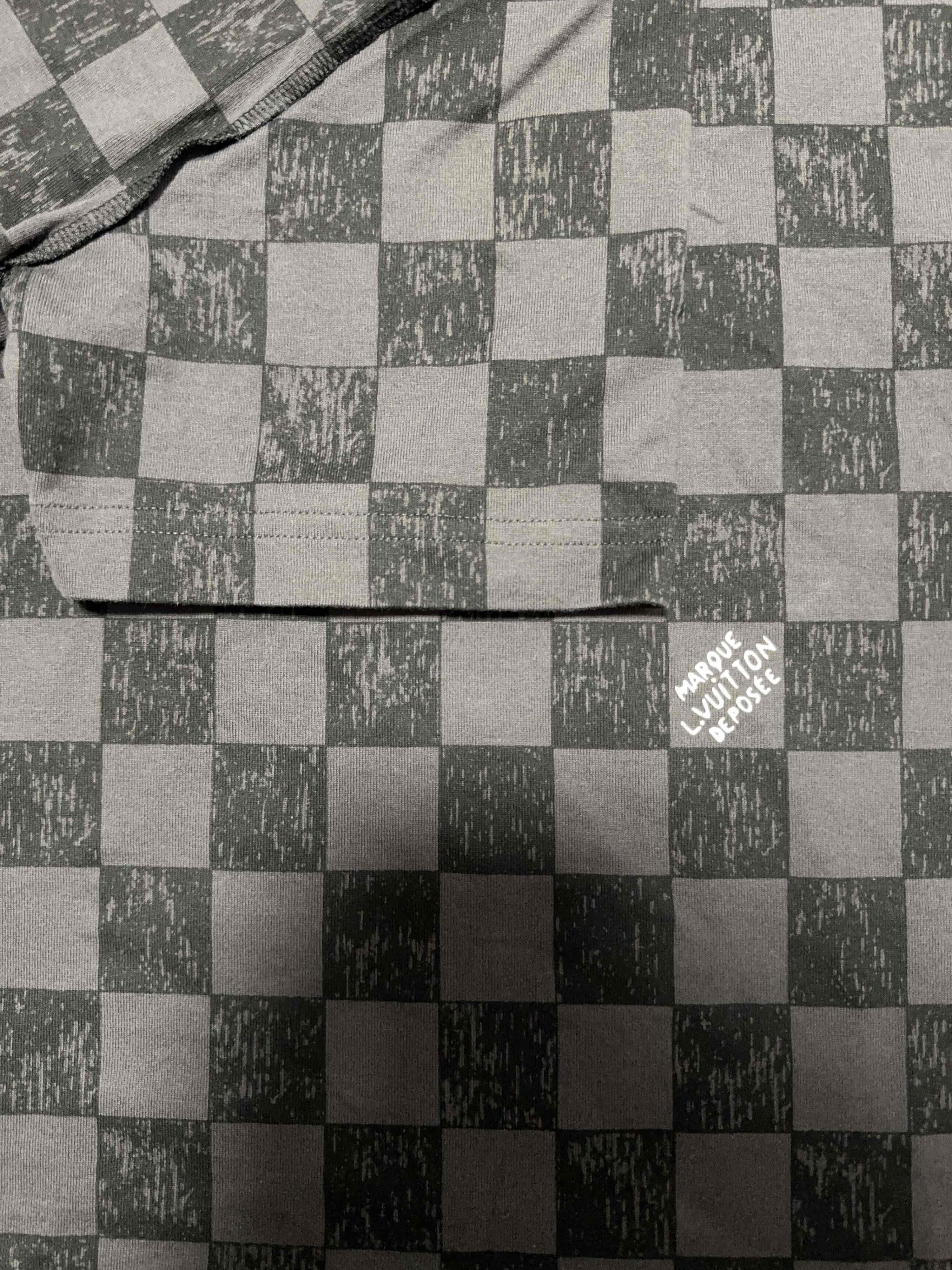 Louis Vuitton Damier Checkered Black Short Sleeve T-Shirt Size US XS / EU 42 / 0 - 5 Thumbnail
