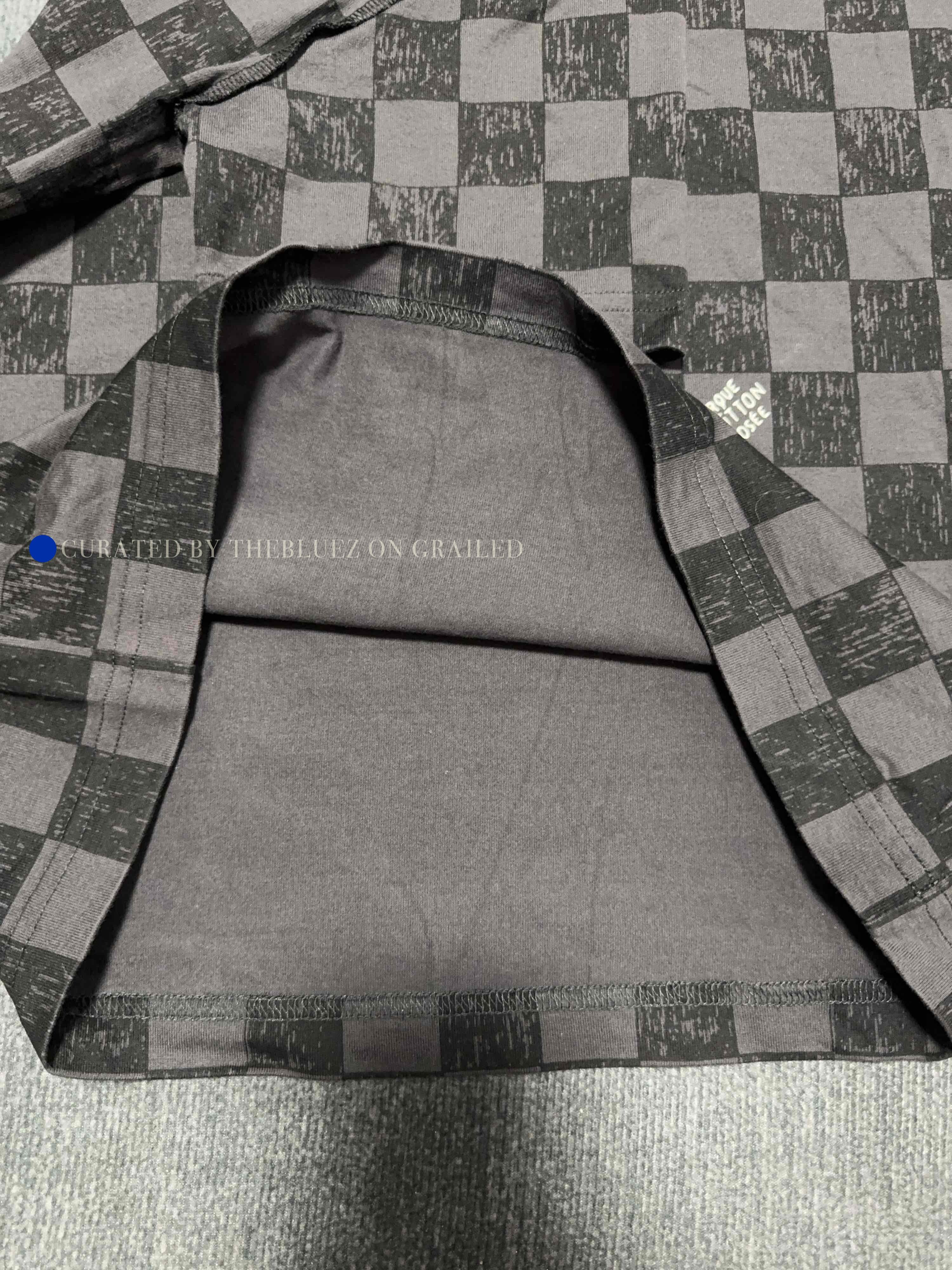 Louis Vuitton Damier Checkered Black Short Sleeve T-Shirt Size US XS / EU 42 / 0 - 7 Thumbnail
