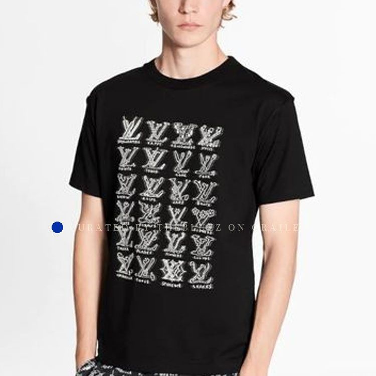 Louis Vuitton Graphic Logo T-Shirt in Black Size US S / EU 44-46 / 1 - 15 Thumbnail