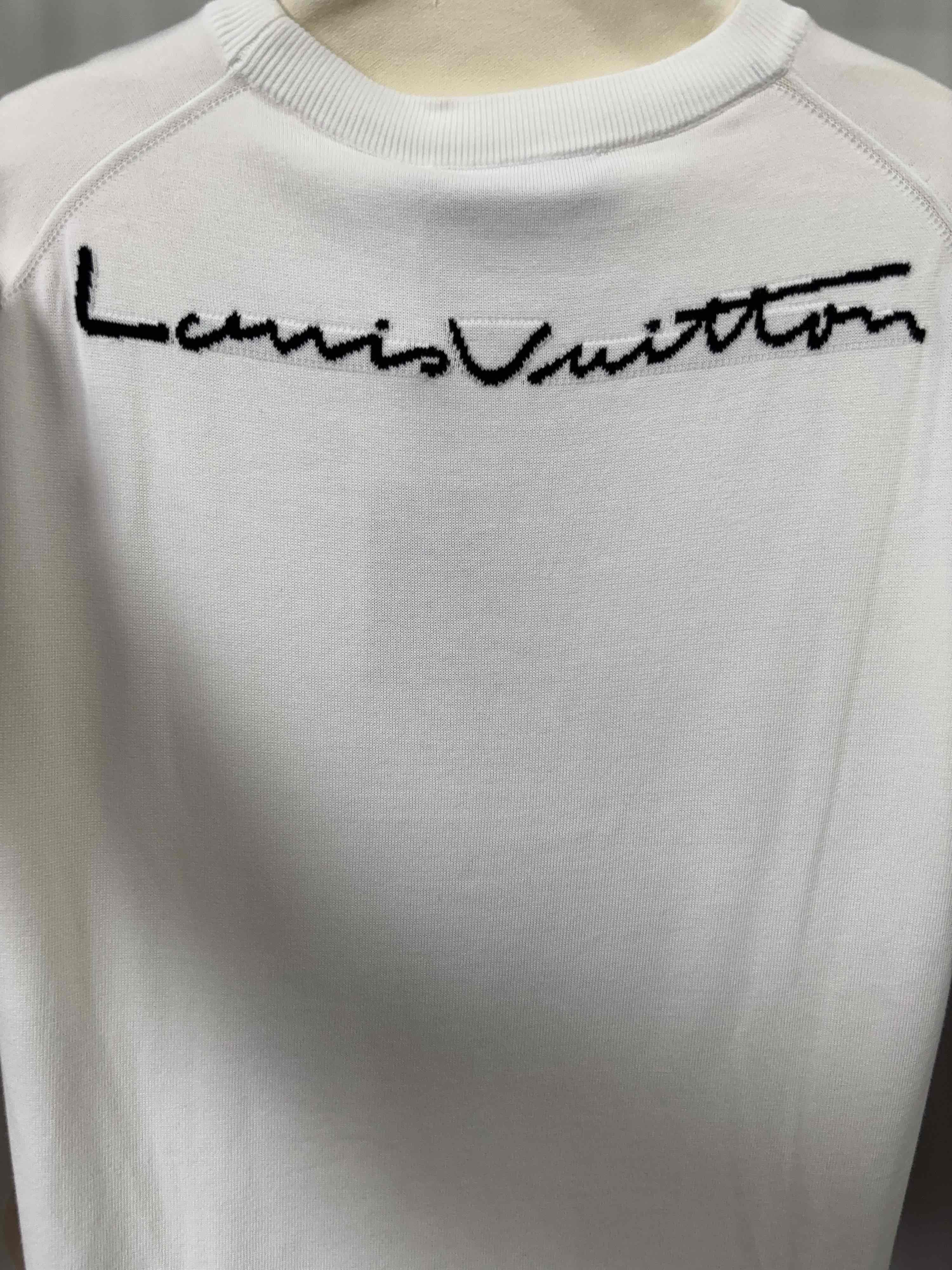 Louis Vuitton Cartoon Graphic Tee in White Size US L / EU 52-54 / 3 - 11 Thumbnail