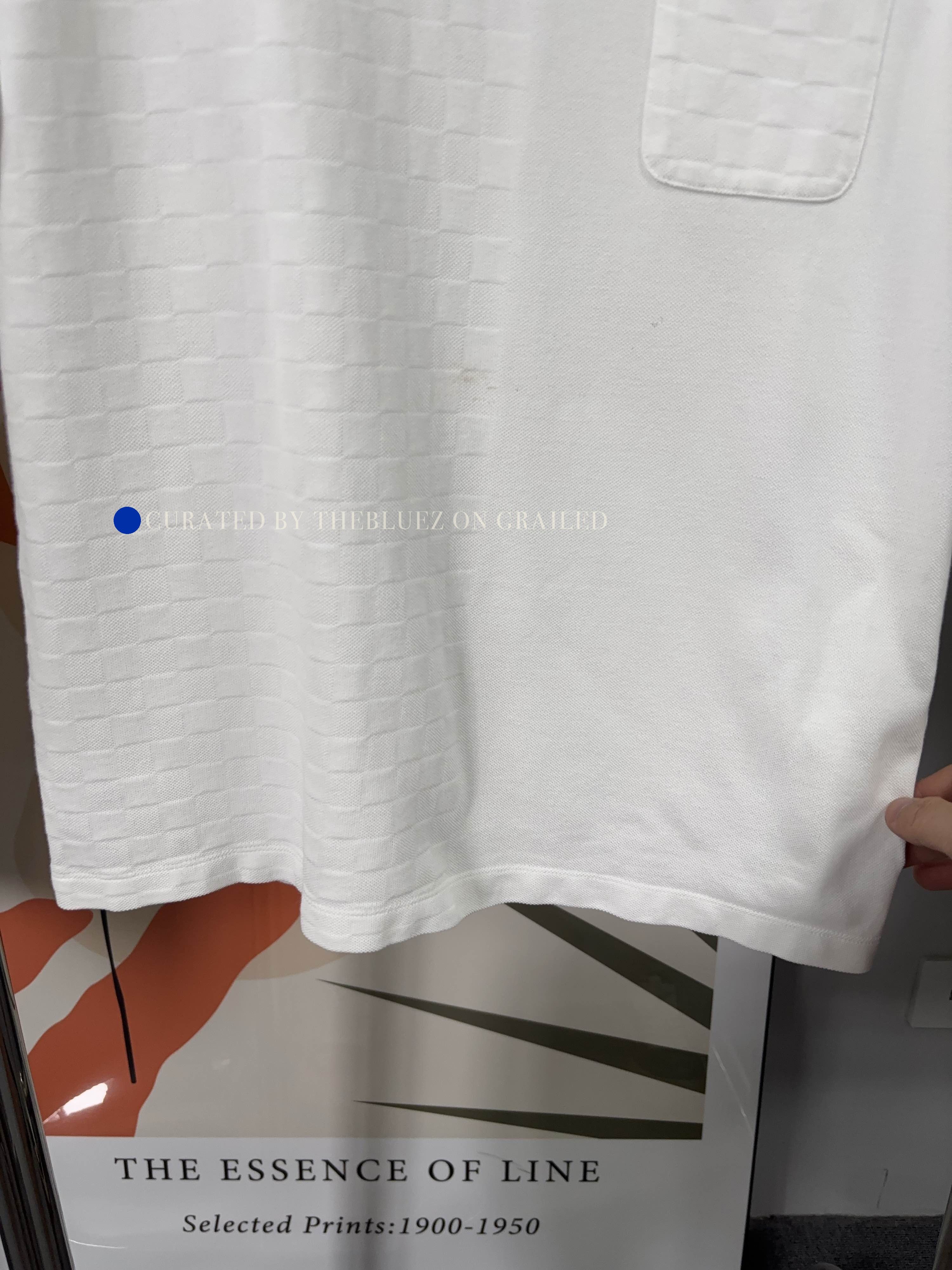 Louis Vuitton Damier Pocket T-Shirt in White Size US M / EU 48-50 / 2 - 7 Thumbnail