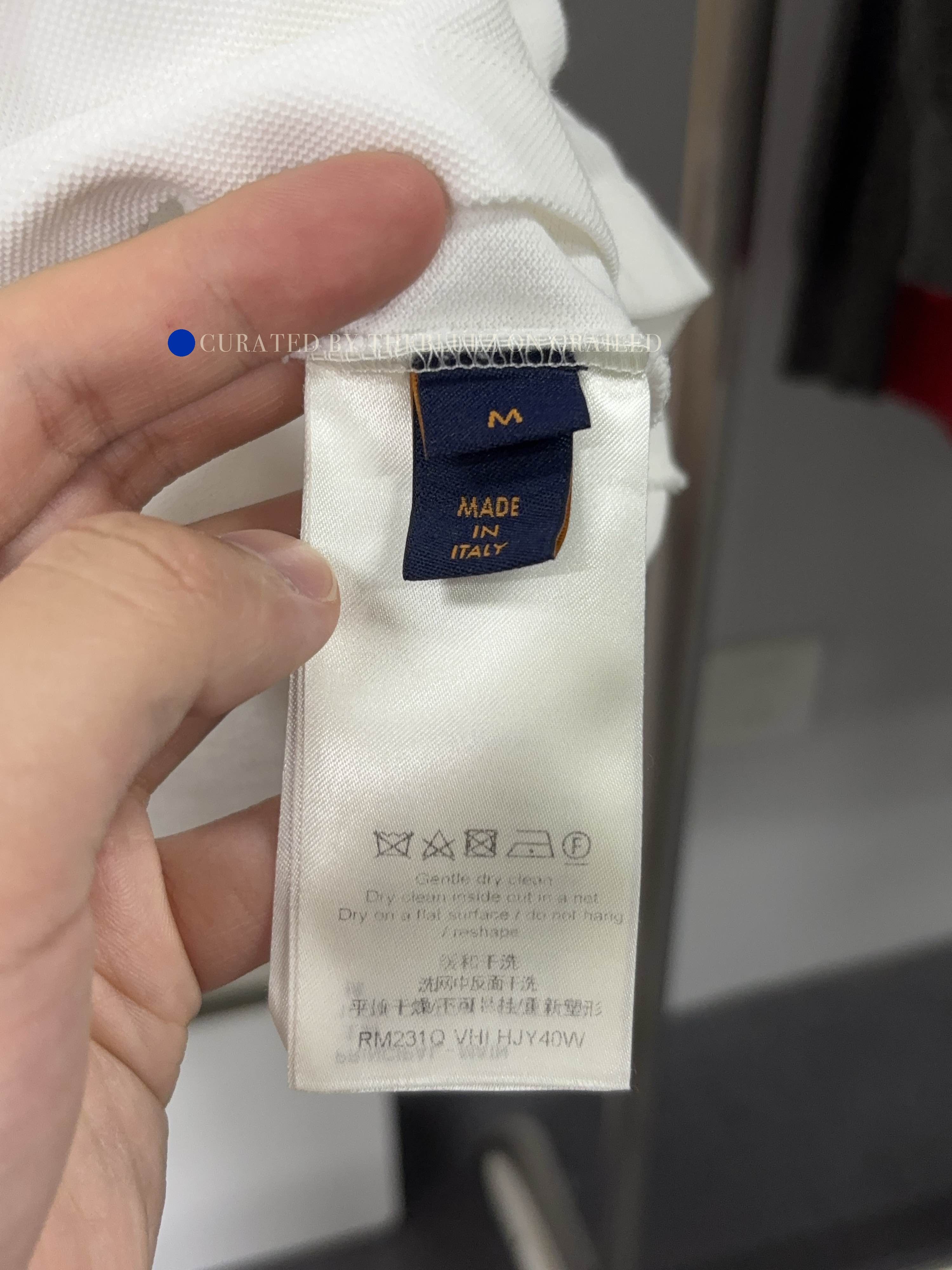 Louis Vuitton Damier Pocket T-Shirt in White Size US M / EU 48-50 / 2 - 4 Thumbnail