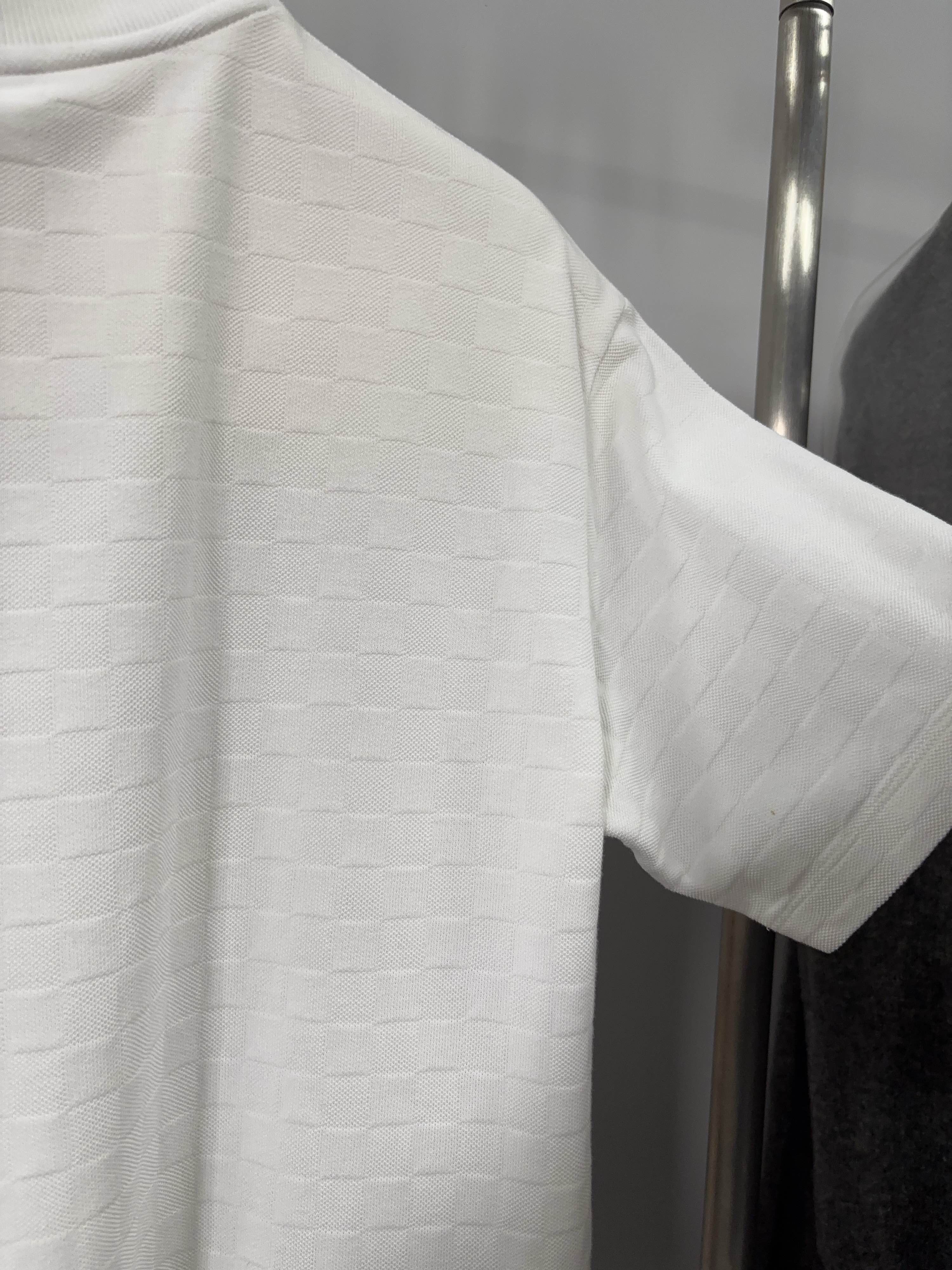Louis Vuitton Damier Pocket T-Shirt in White Size US M / EU 48-50 / 2 - 8 Thumbnail